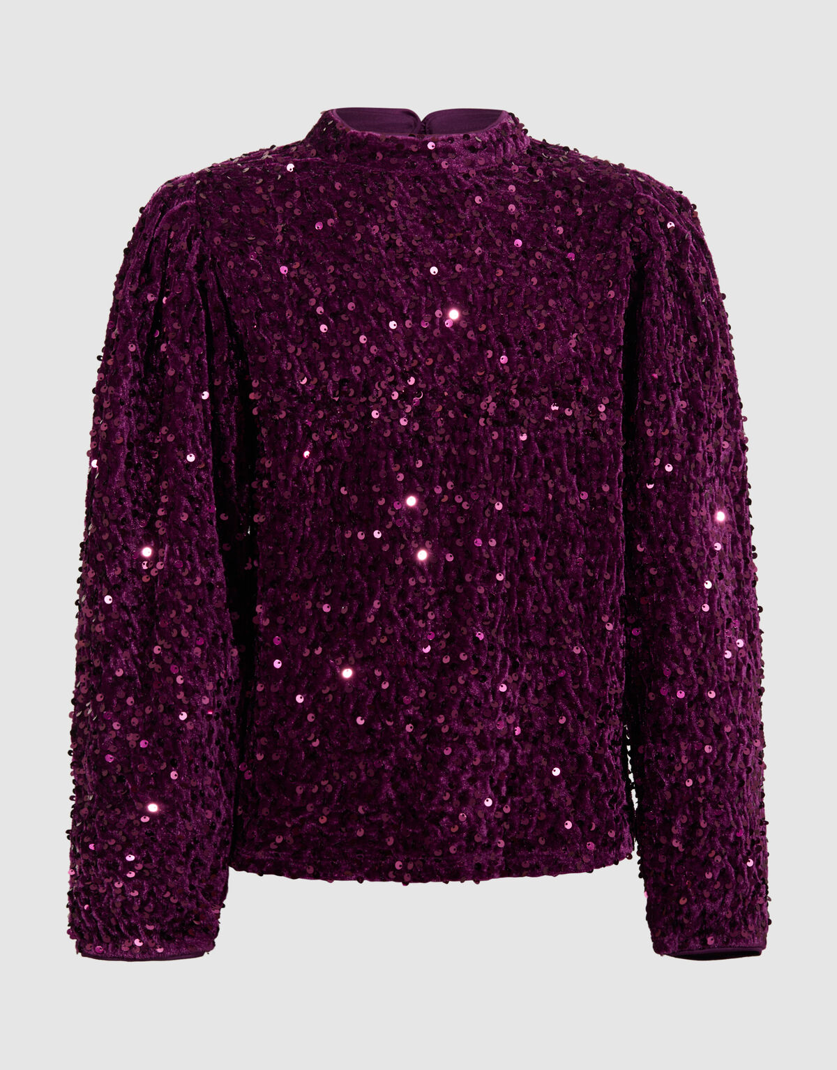 Sequin Top Dunkelrosa SHOEBY GIRLS