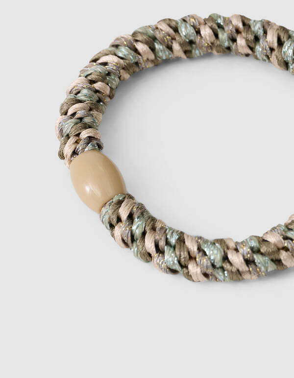 Lurex Haargummis Khaki SHOEBY ACCESSOIRES