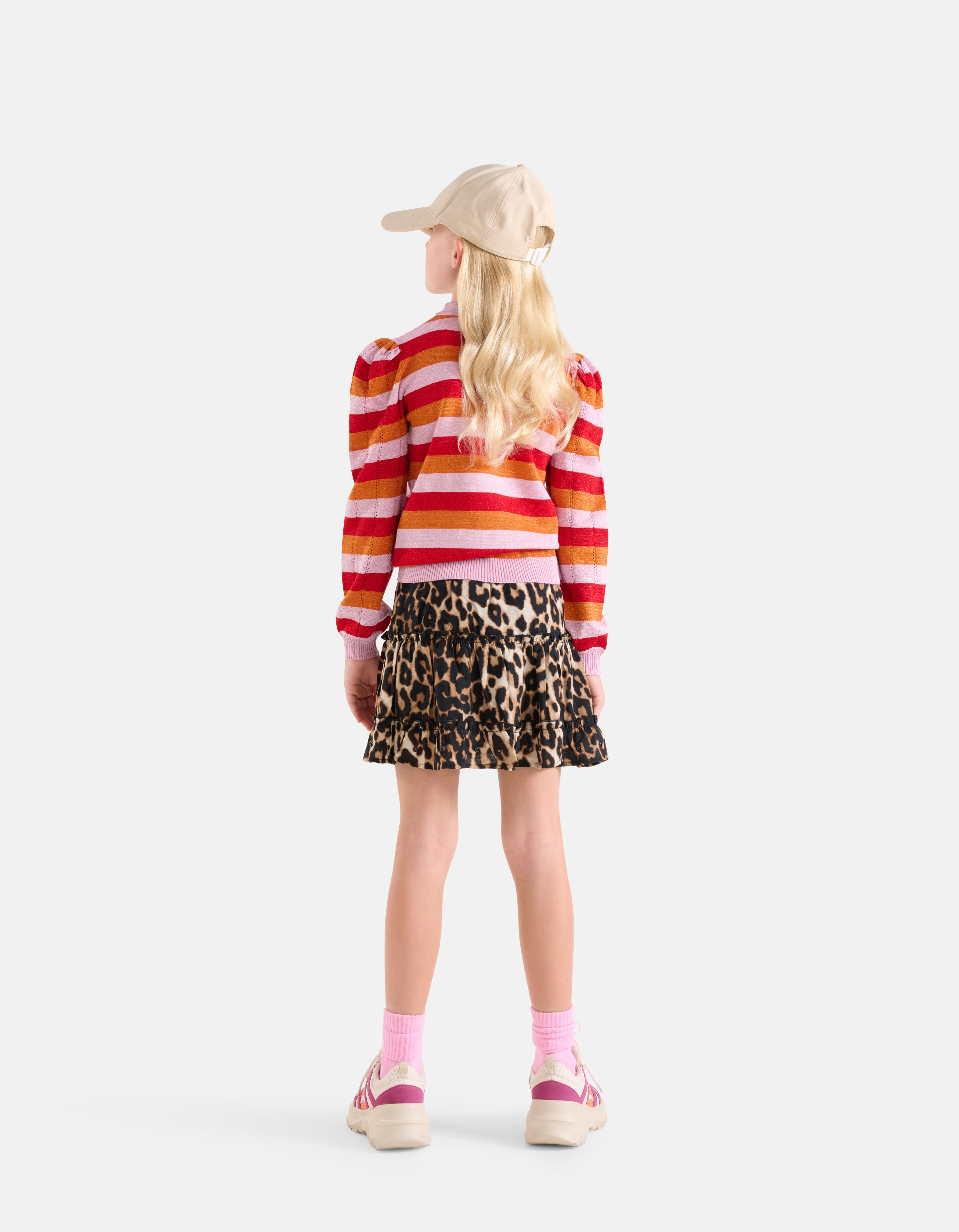 Leopardenrock Braun SHOEBY GIRLS