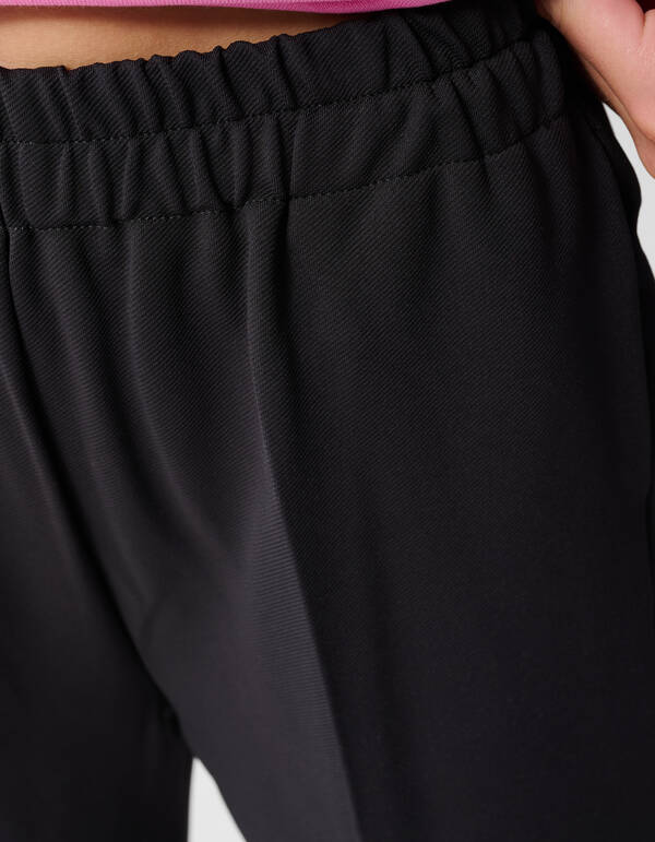 Sportliche Bogenhose mit weitem Bein Dunkelgrau SHOEBY GIRLS