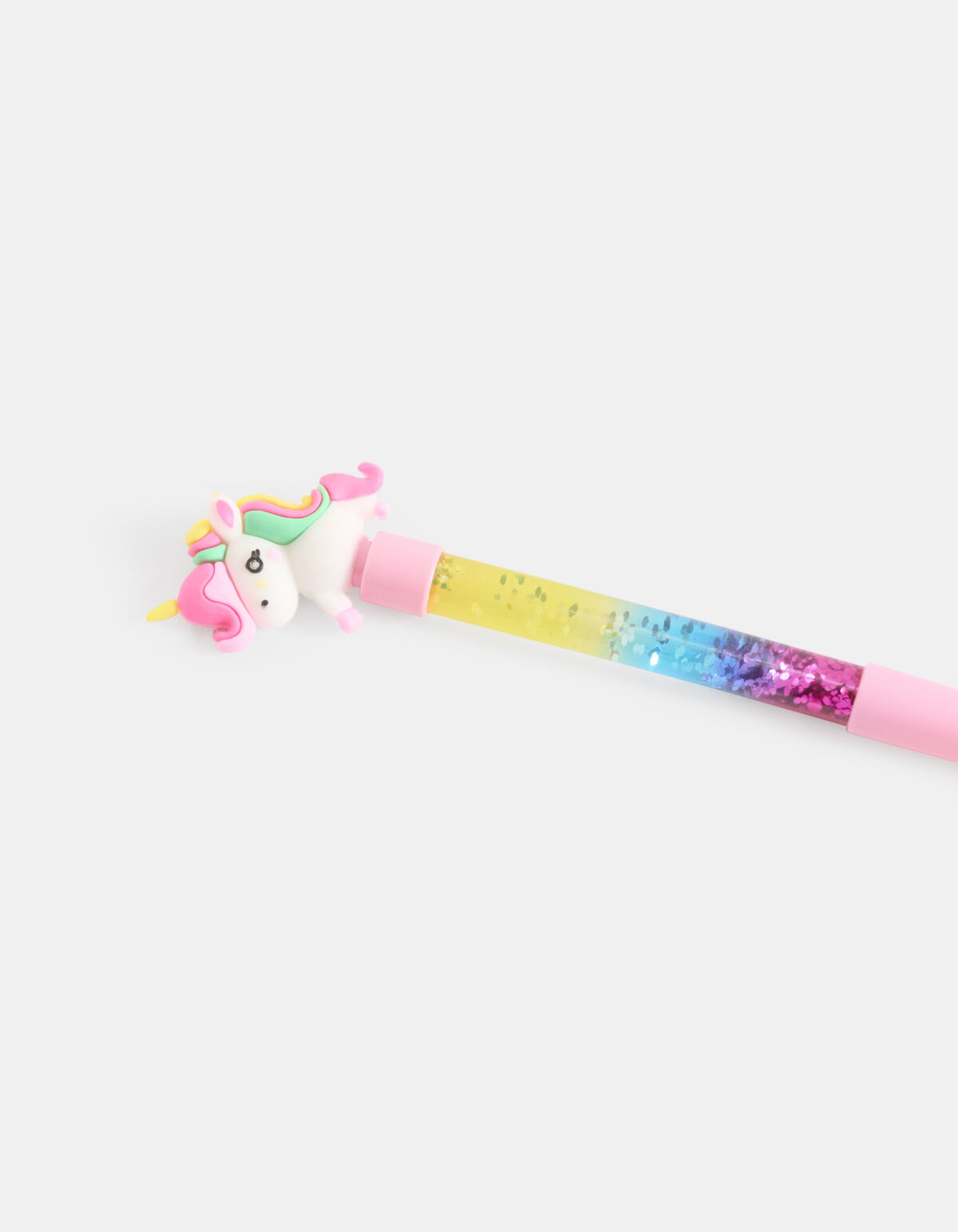 Eenhoorn Glitter Pen Roze SHOEBY ACCESSOIRES