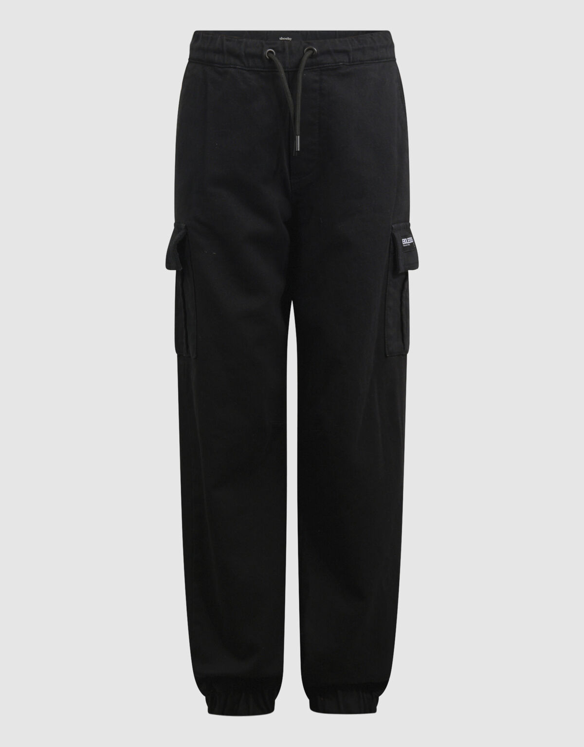 Loose Fit Cargo Hose Dunkelgrau SHOEBY BOYS