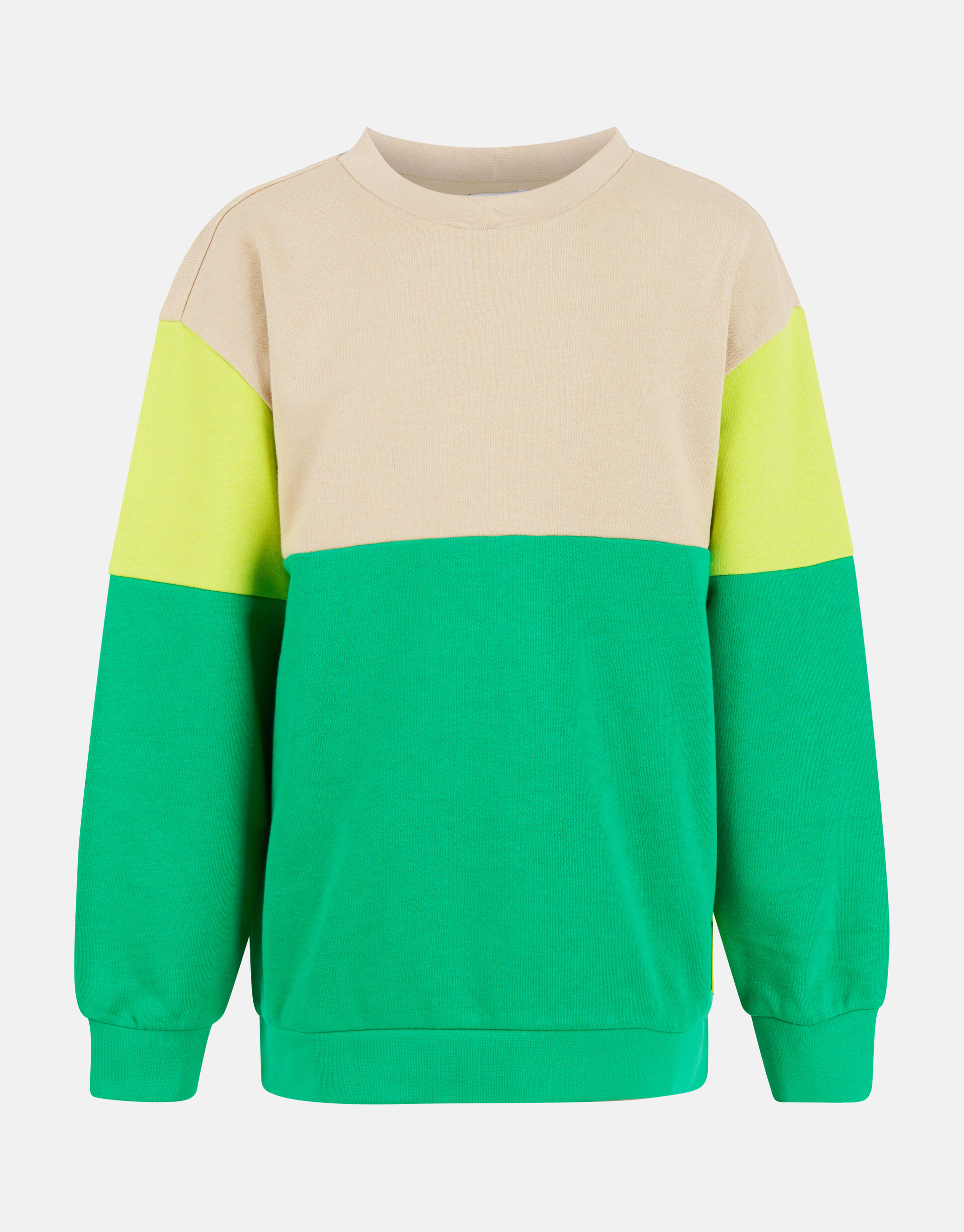 Colorblock Pullover Grün SHOEBY BOYS
