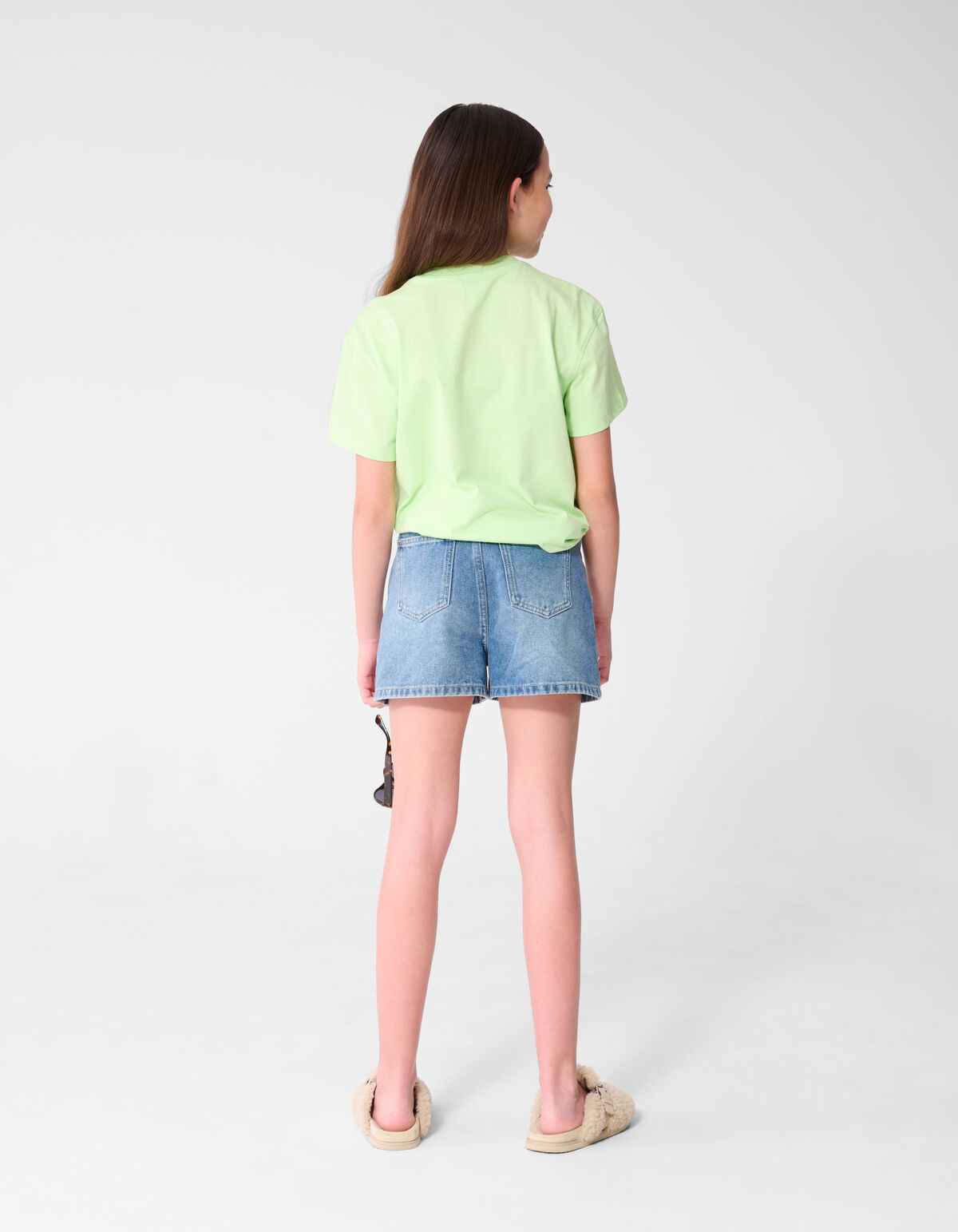 Club Tropical Artwork T-Shirt Hellgr&uuml;n SHOEBY GIRLS