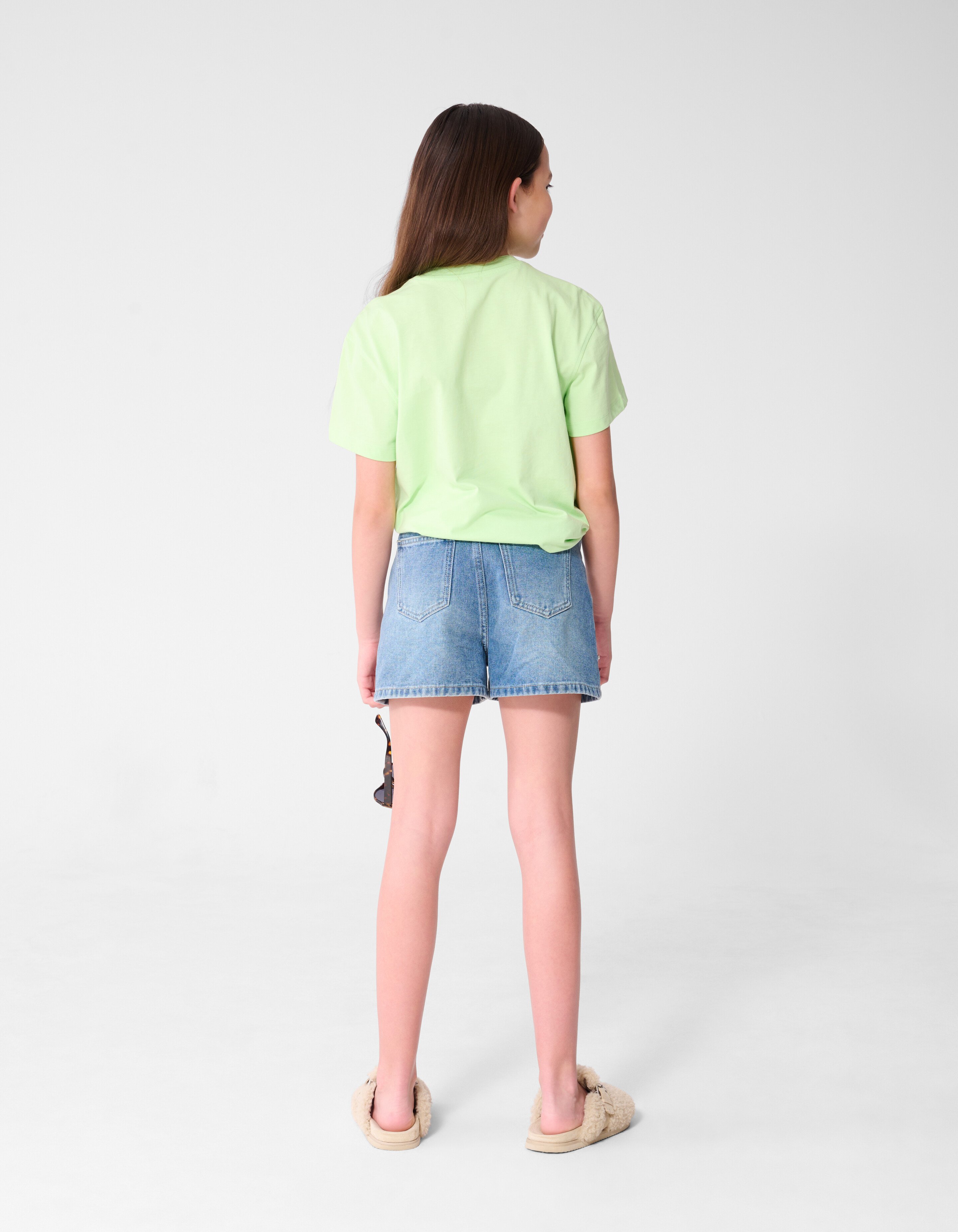 Club Tropical Artwork T-Shirt Hellgr&uuml;n SHOEBY GIRLS