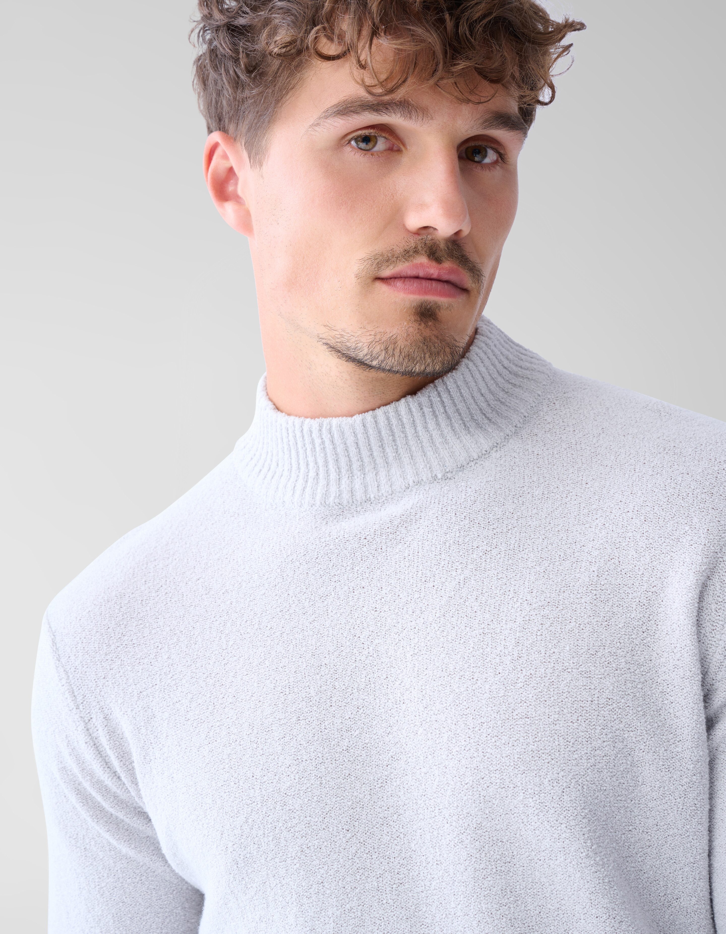 Basic Pullover Grau SHOEBY MEN