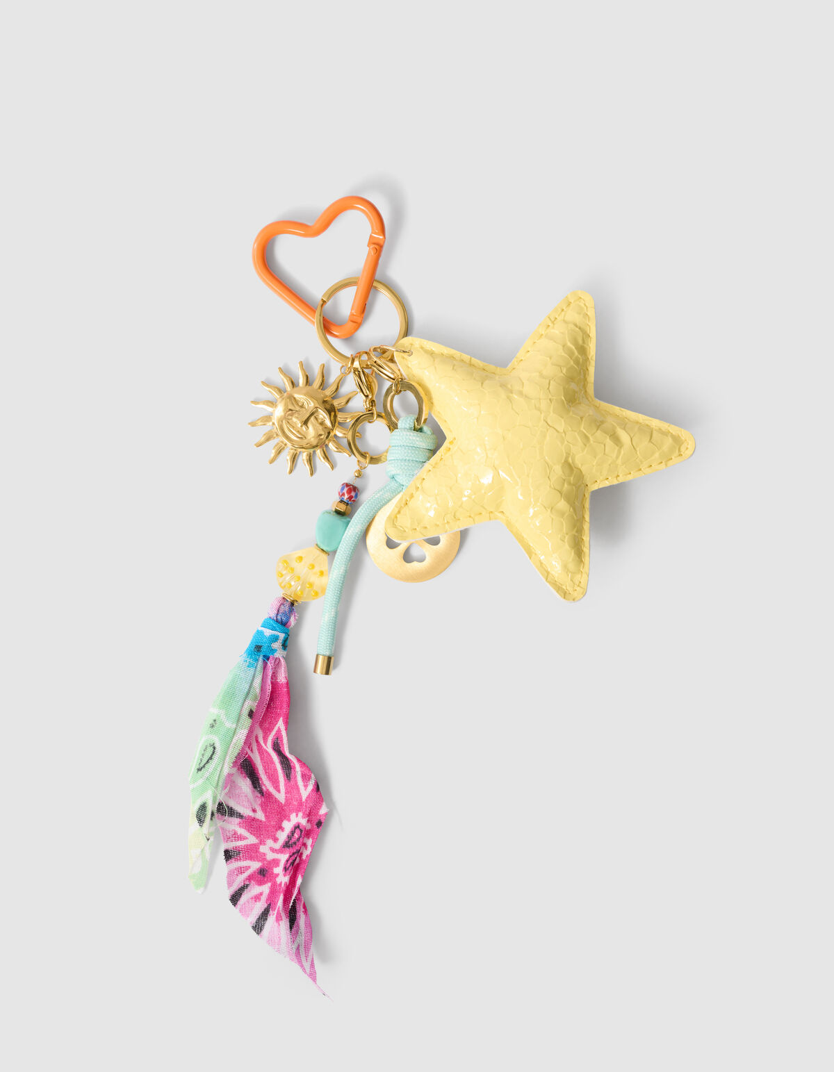 Star Bag Charm Gelb SHOEBY ACCESSOIRES