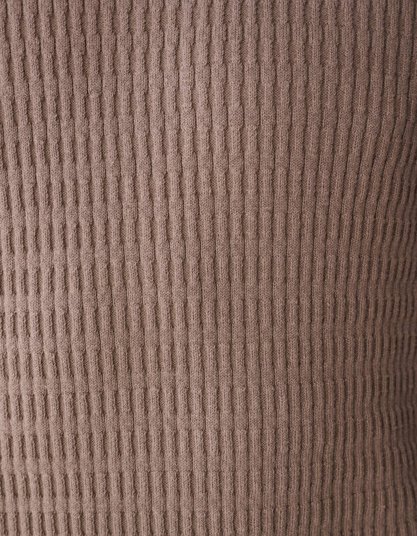 Struktur Pullover Braun SHOEBY MEN