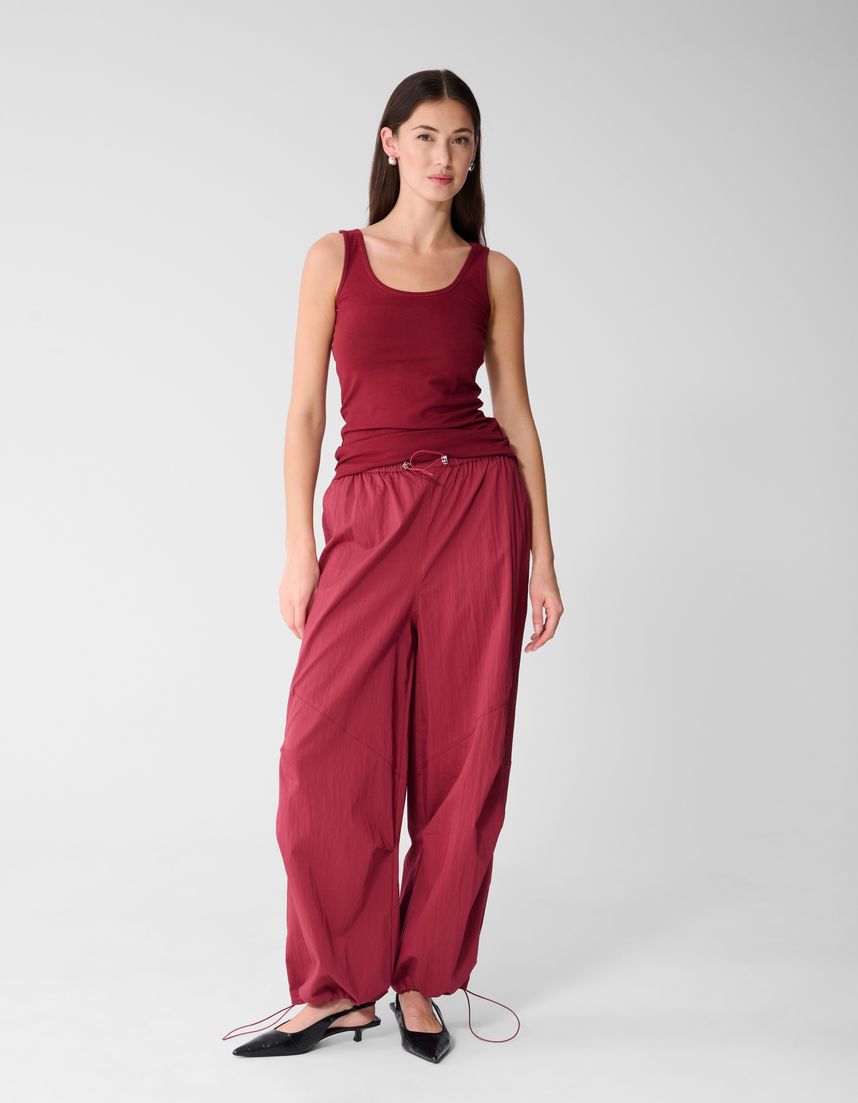 Basic Tanktop Rot SHOEBY WOMEN