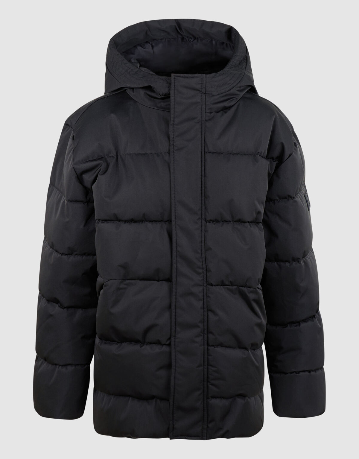 ange technische Pufferjacke in Schwarz SHOEBY BOYS
