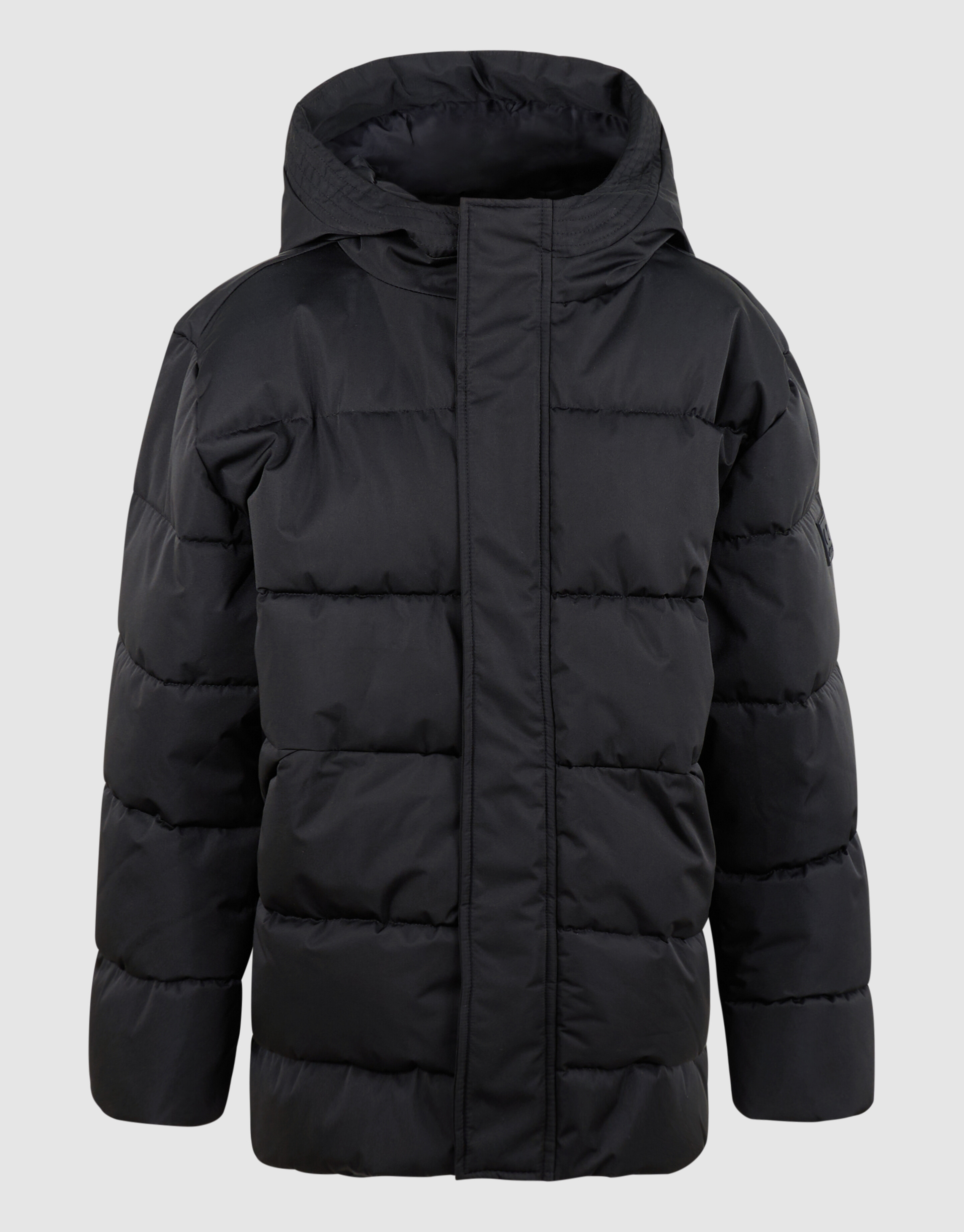 ange technische Pufferjacke in Schwarz SHOEBY BOYS