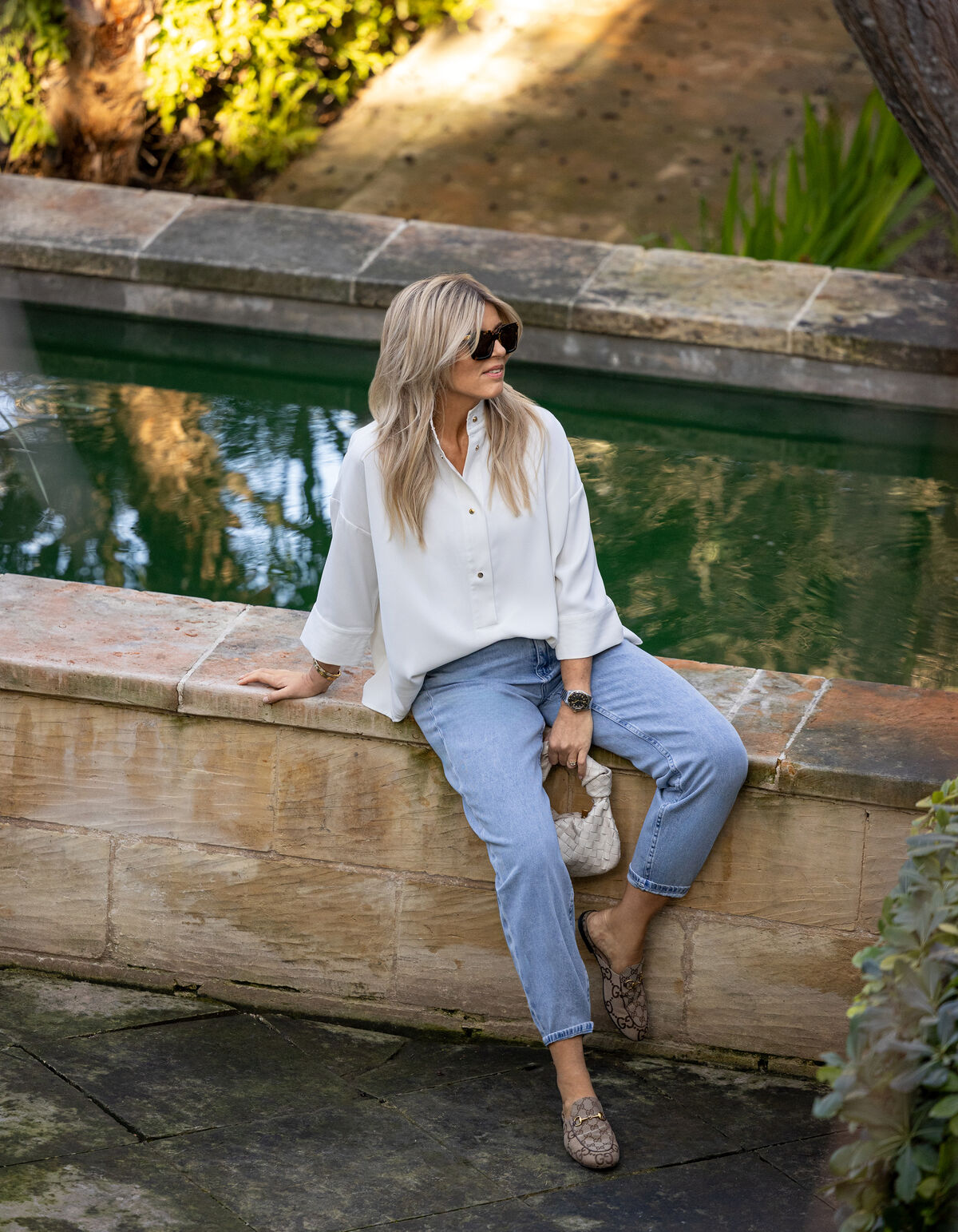 Barrel Fit Jeans Bleached By Lonneke SHOEBY WOMEN