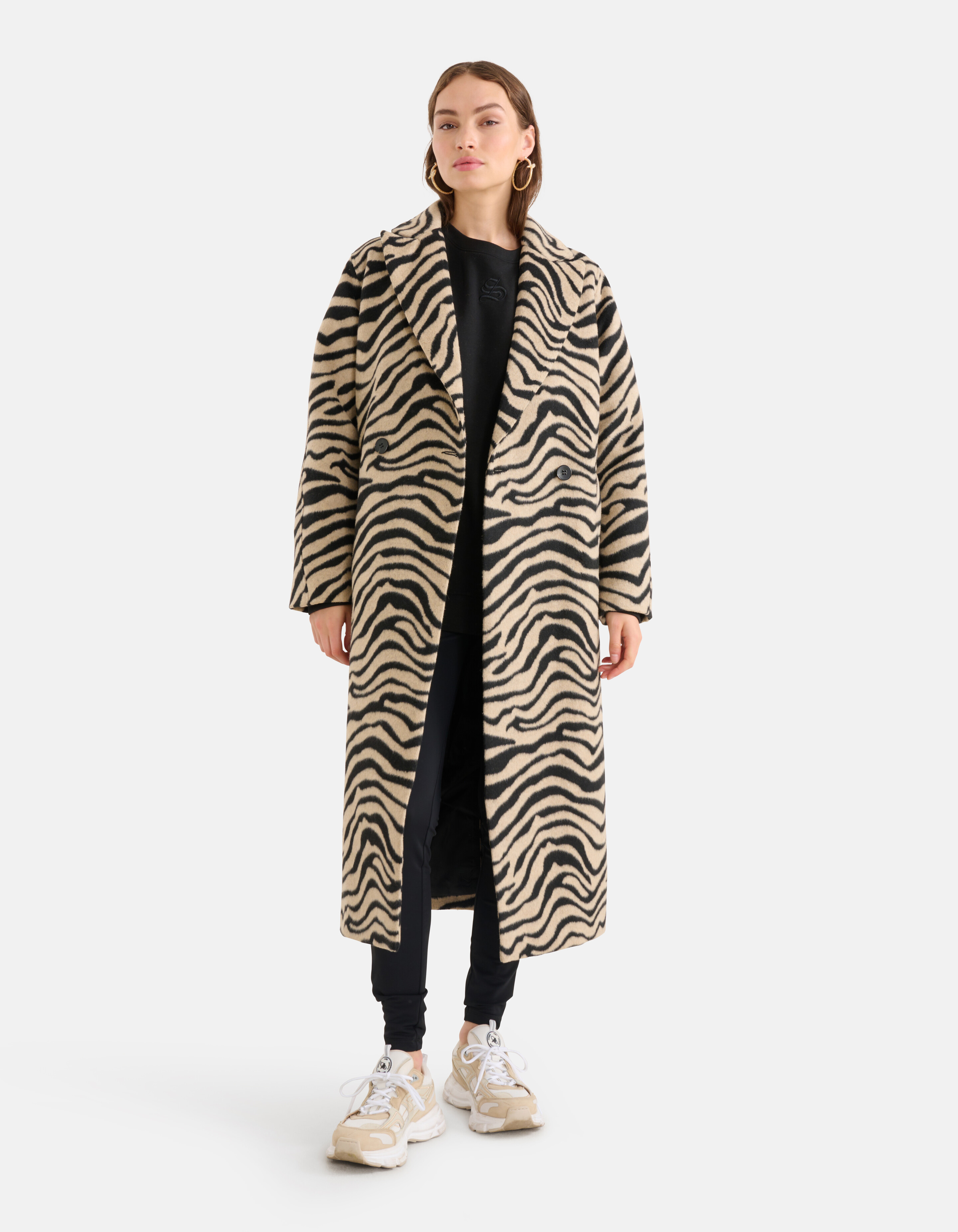Zebra Jacke Schwarz/Beige SHOEBY WOMEN