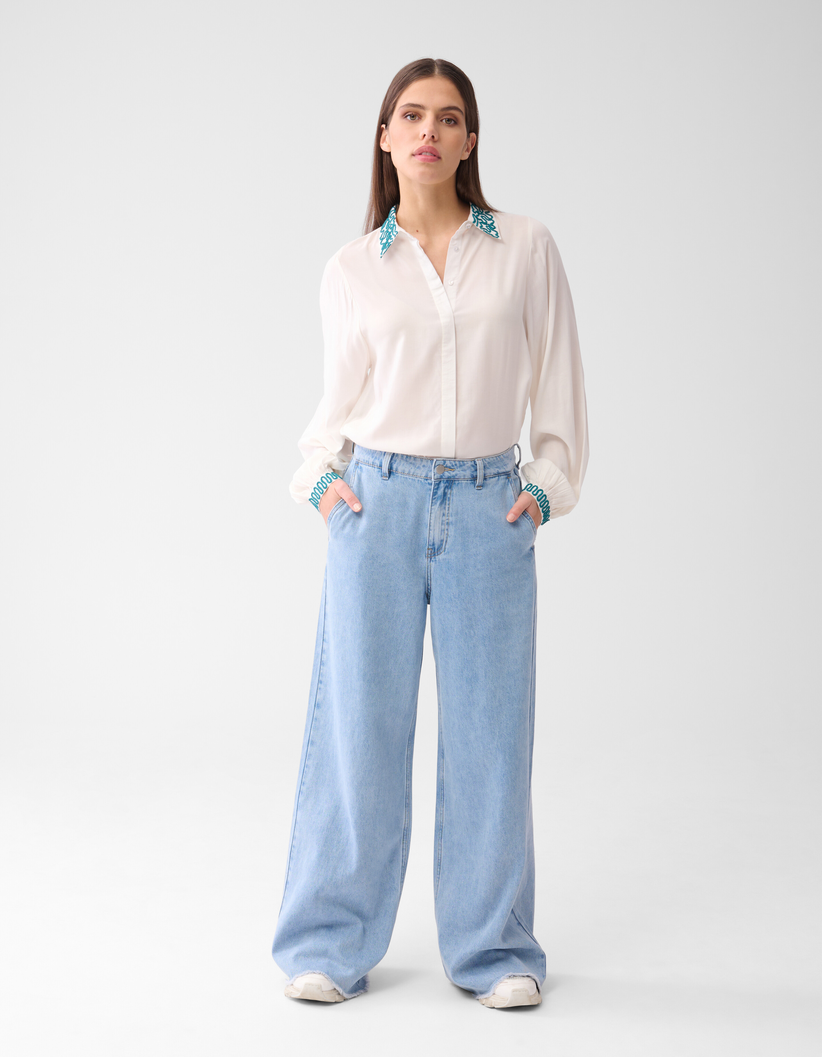 Kordel-Stickerei Bluse Offbroken White By Mieke SHOEBY WOMEN