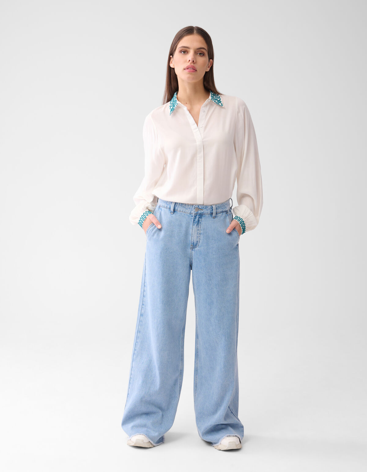 Kordel-Stickerei Bluse Offbroken White By Mieke SHOEBY WOMEN