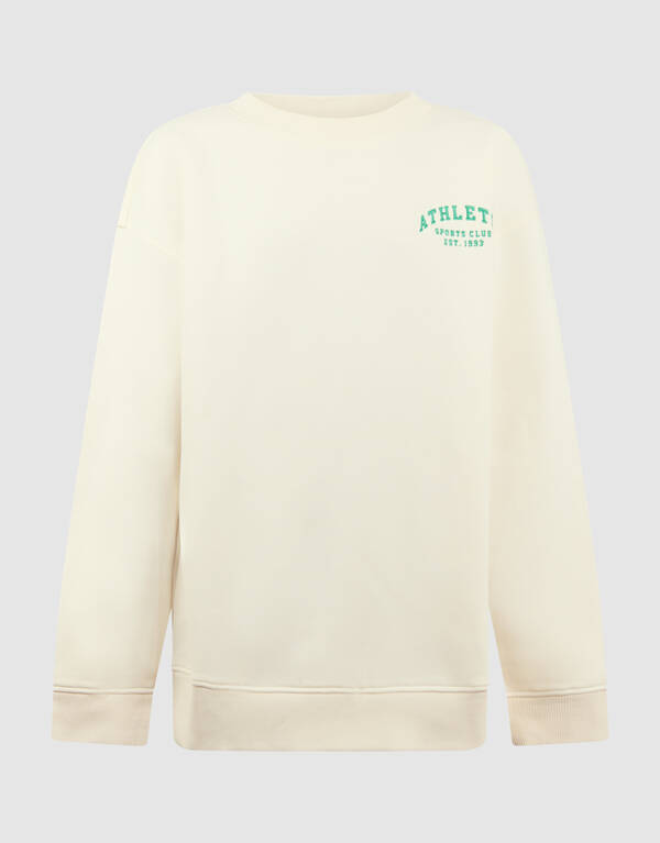 Sportlicher Pullover in Off-White SHOEBY BOYS