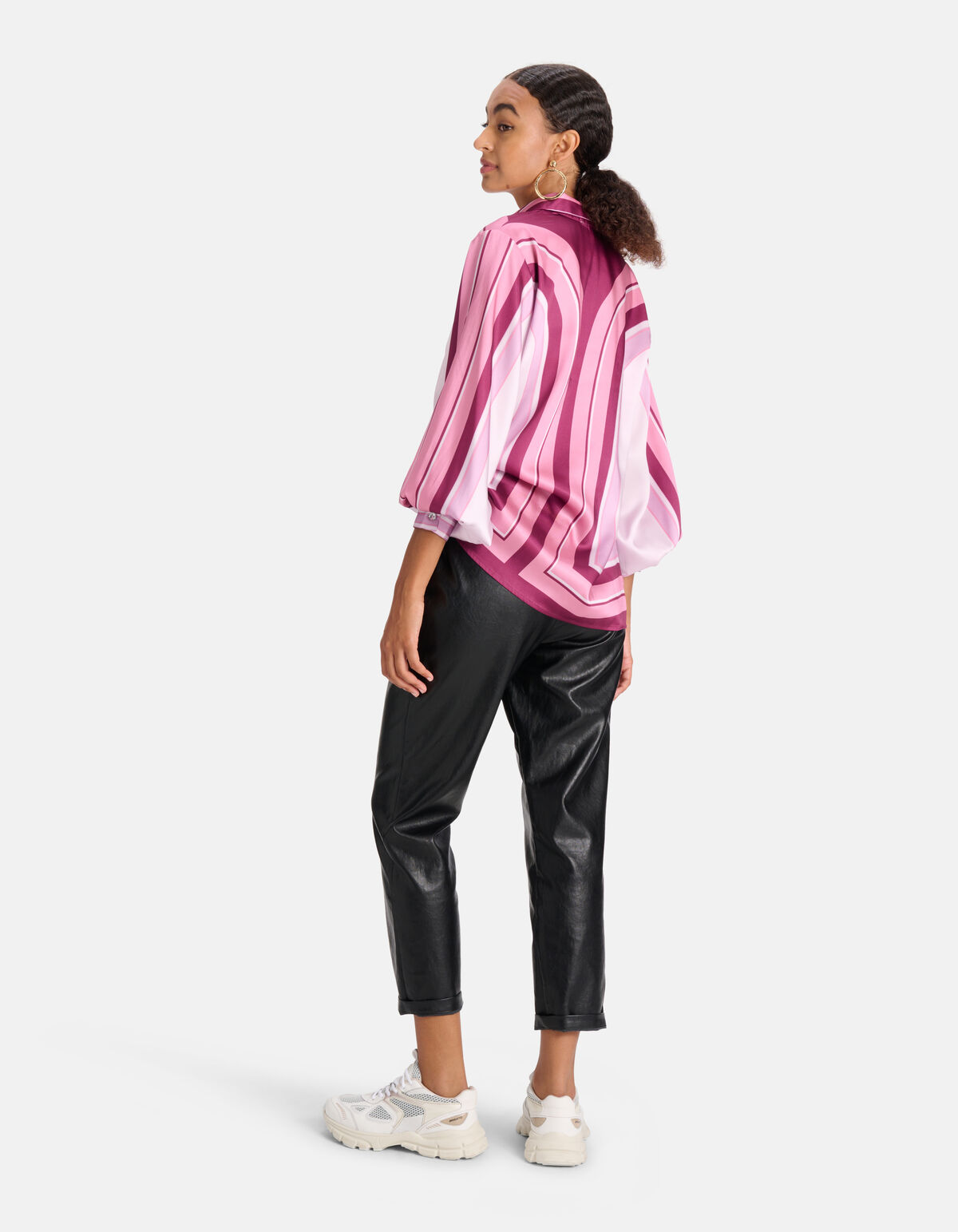 Gestreifte Bluse Rosa SHOEBY WOMEN