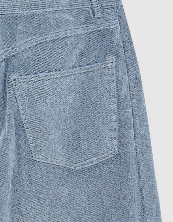 Velvet Barrel Fit Jeans Dunkelgrau SHOEBY WOMEN