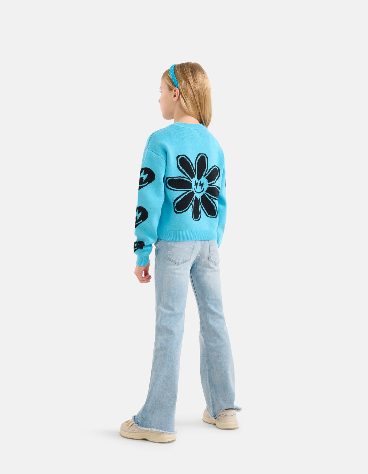 Artwork Pullover Blau SHOEBY GIRLS