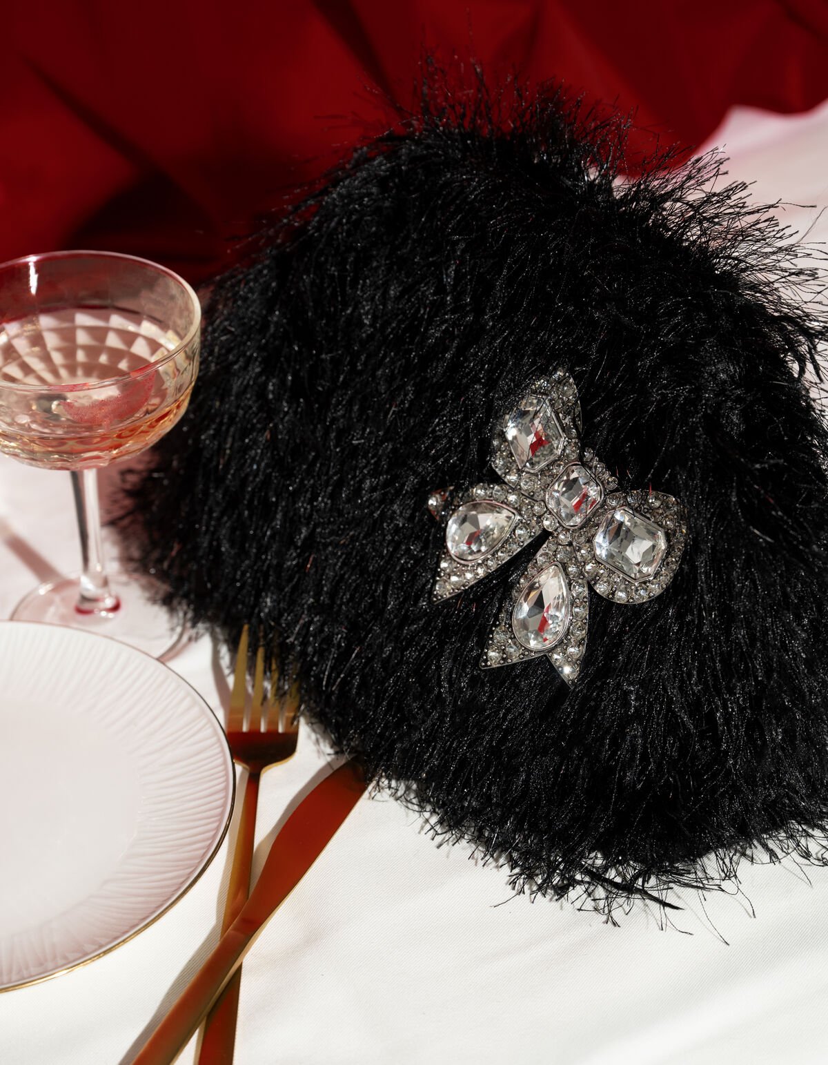 Schleifenbrosche Silber von Fred SHOEBY ACCESSOIRES