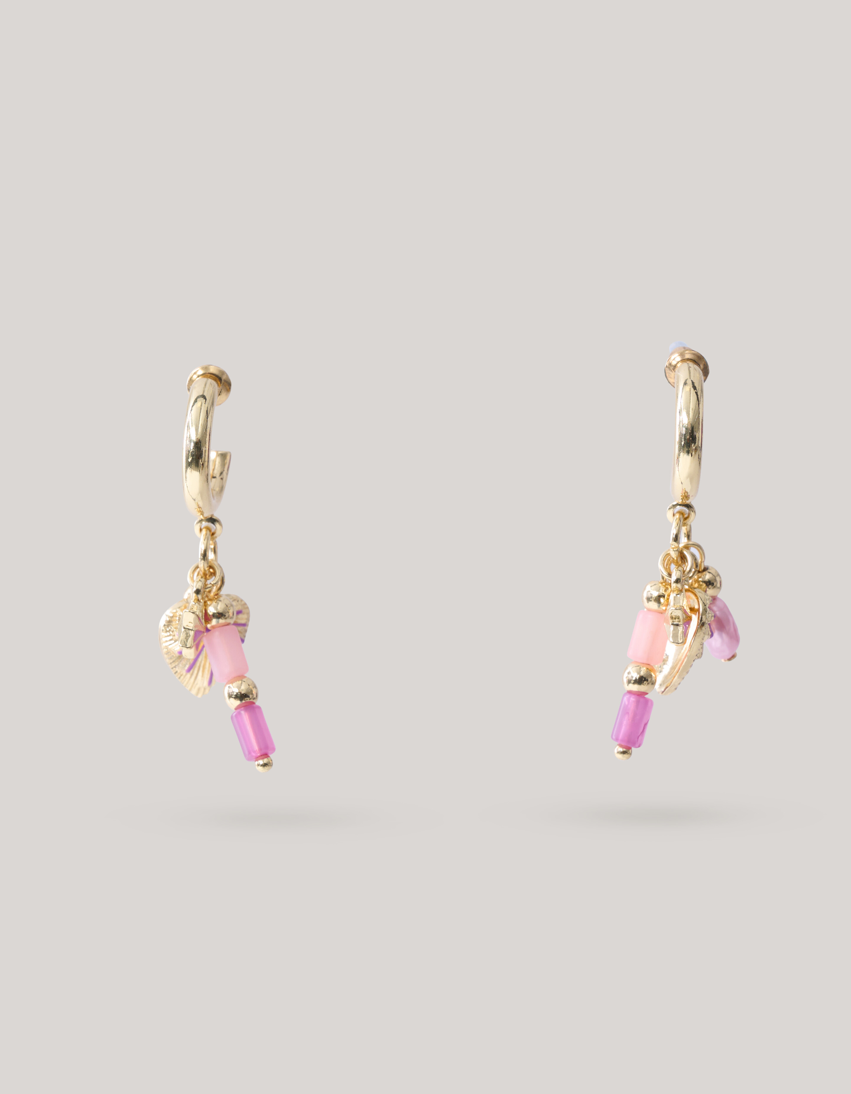 Charm-Ohrringe Gold SHOEBY ACCESSOIRES