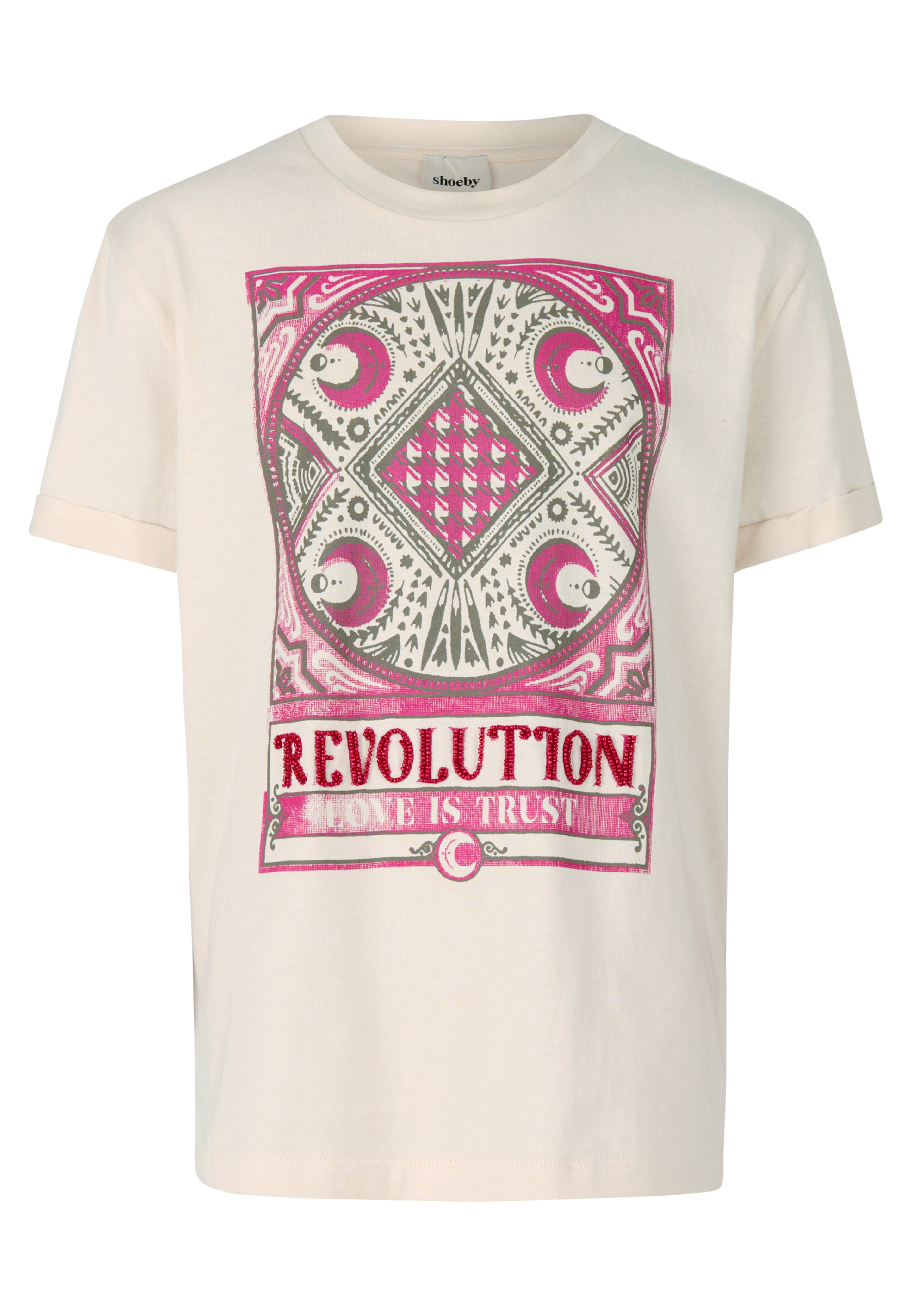 T-Shirt mit Aufdruck Offwhite SHOEBY GIRLS