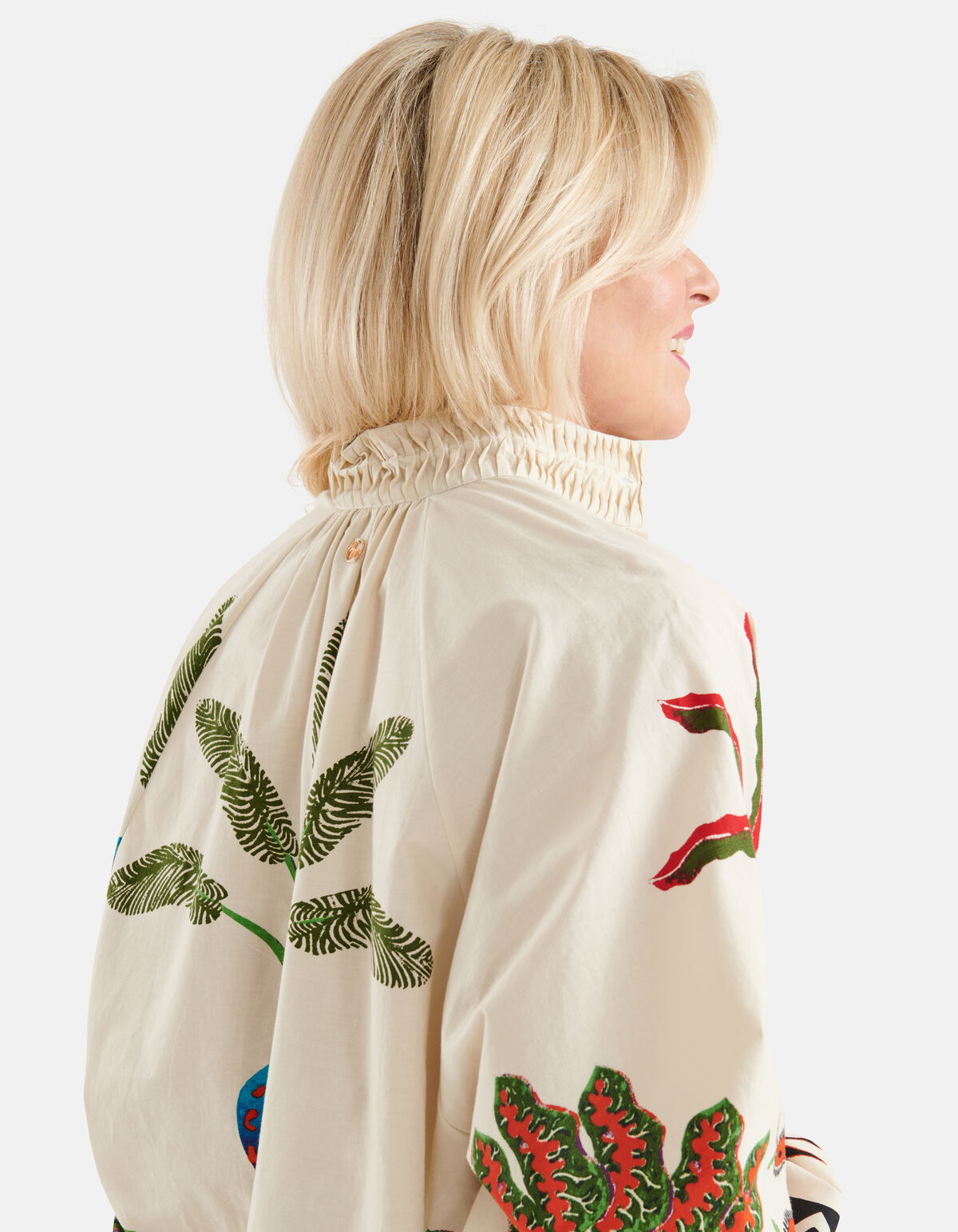 Bedruckte Bluse Off White von Lonneke SHOEBY WOMEN