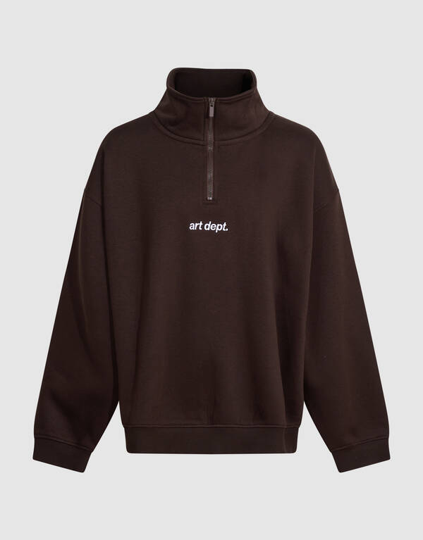 Art Dept Sweater Dunkelbraun SHOEBY BOYS