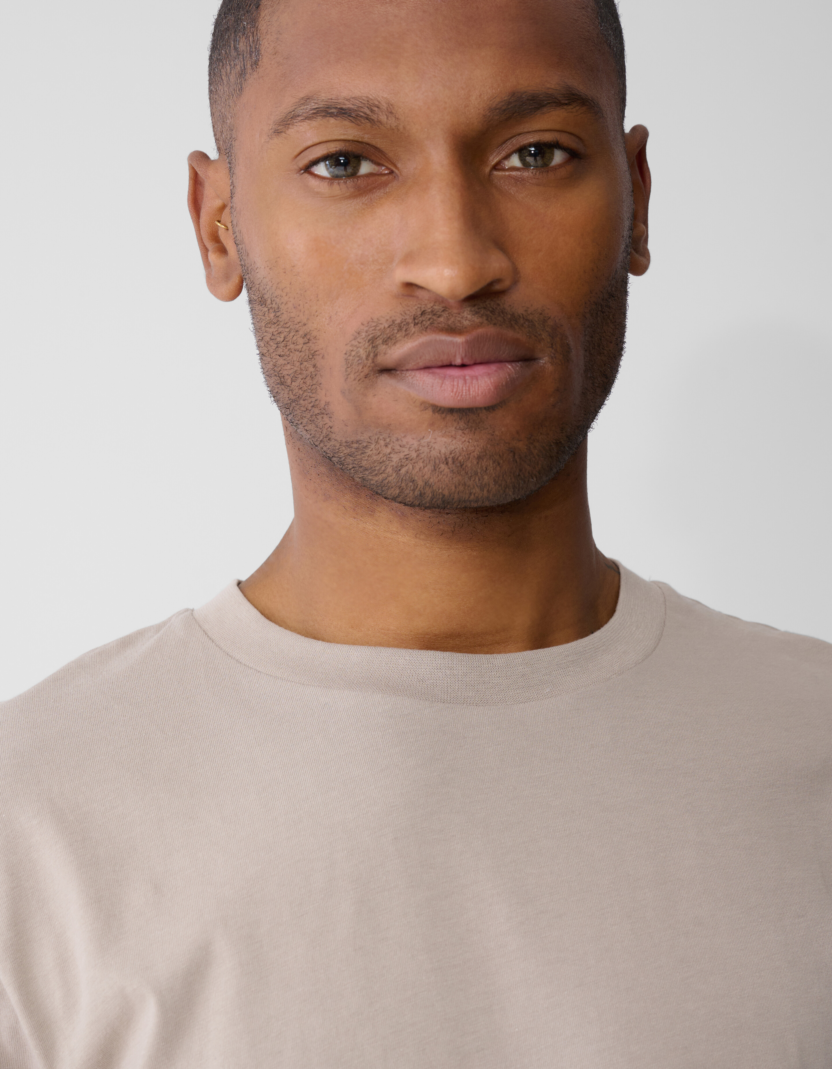 Fading Circle Artwork T-Shirt Hellbraun SHOEBY MEN