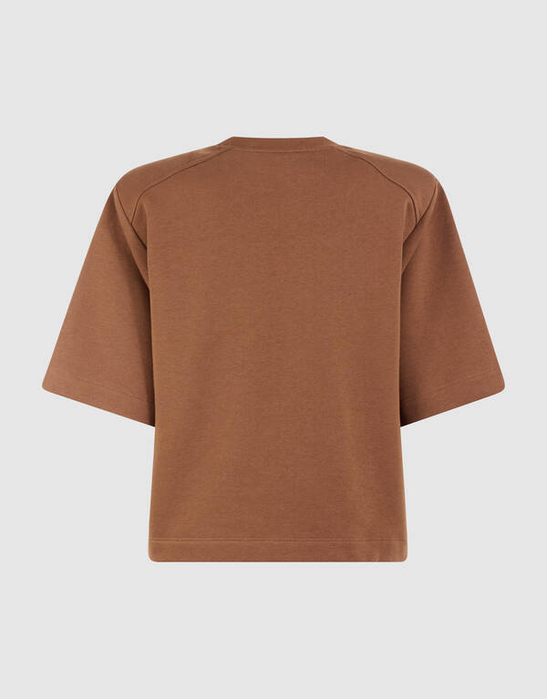 Oversized Sweatshirt T-Shirt Braun SHOEBY WOMEN