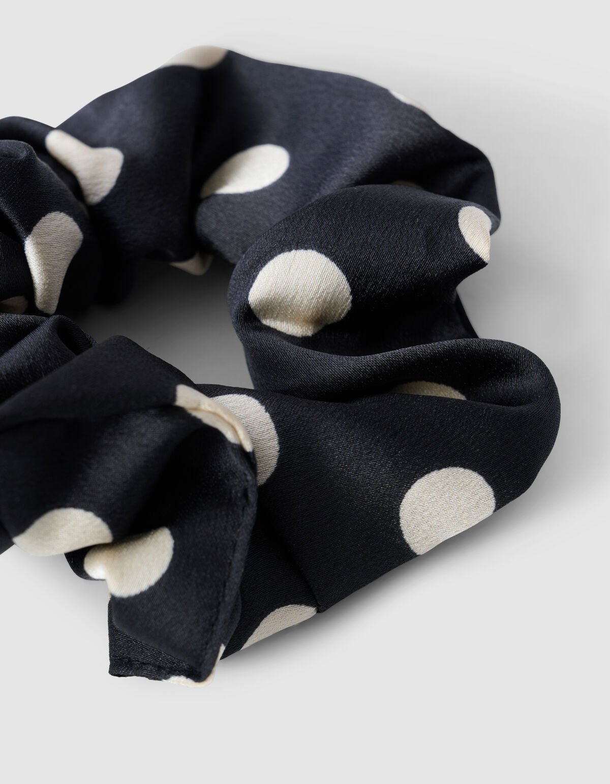 Schwarzer Punkt-Haargummi SHOEBY ACCESSOIRES