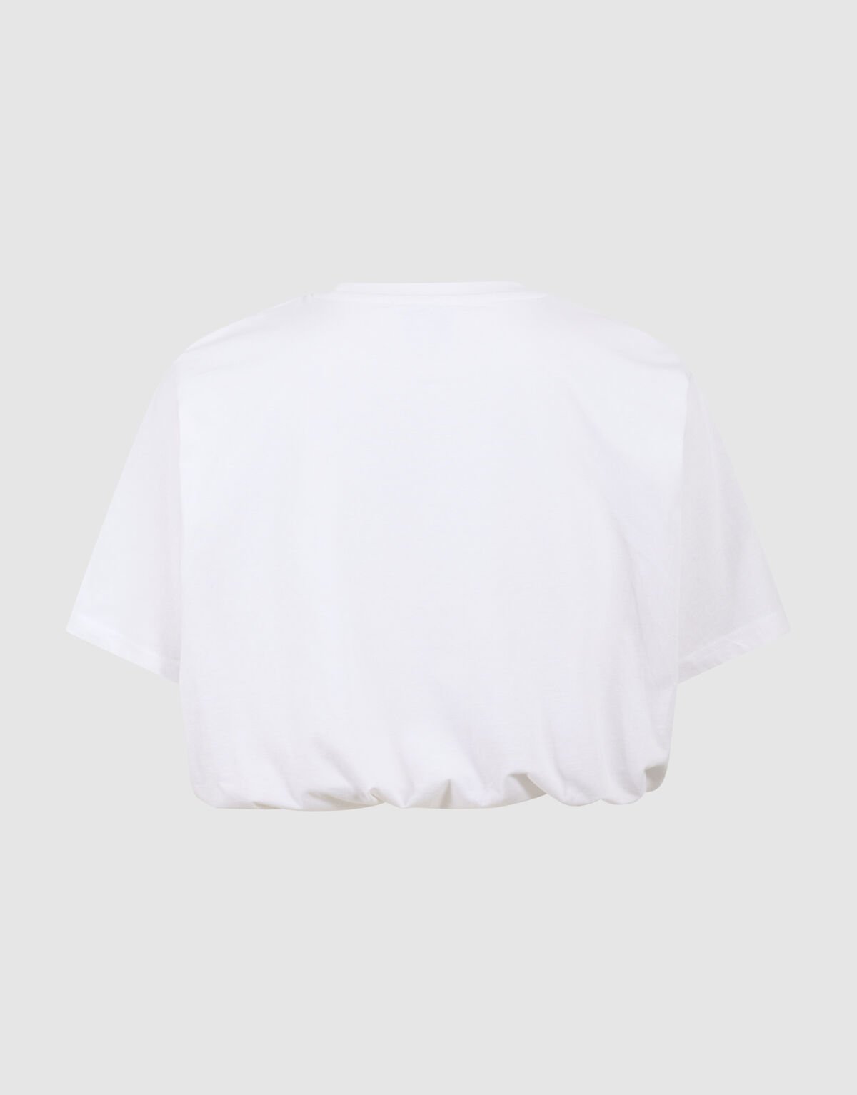 Oversized Balloon T-Shirt Wei&szlig; SHOEBY WOMEN