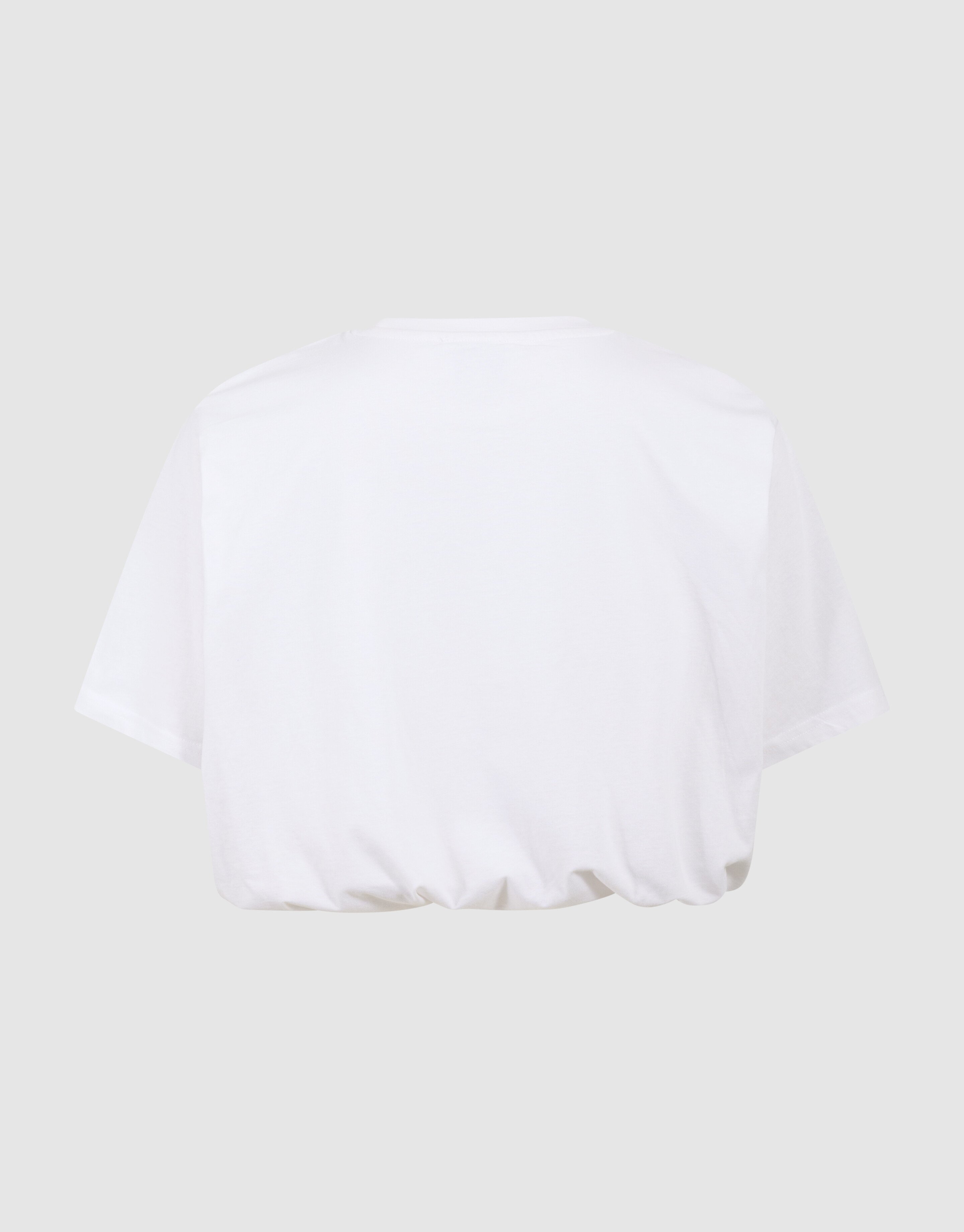 Oversized Balloon T-Shirt Wei&szlig; SHOEBY WOMEN