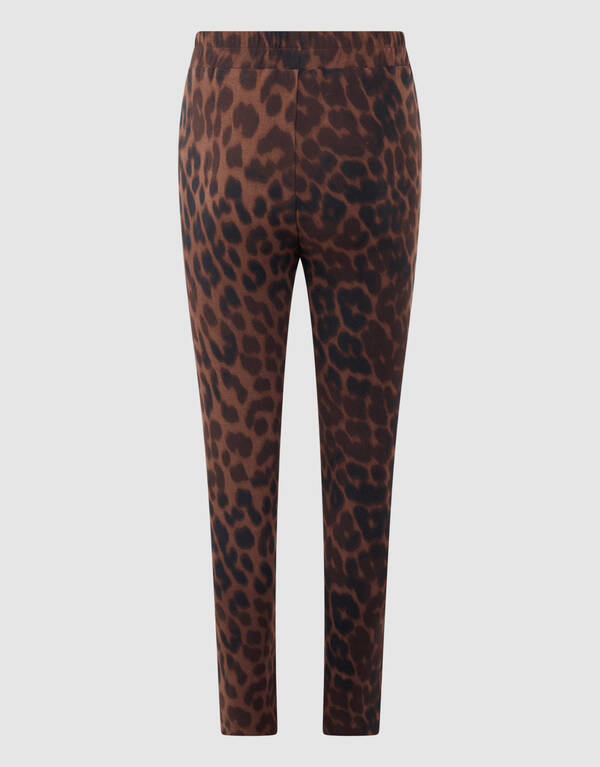 Leggings mit Leopardenmuster Braun SHOEBY GIRLS