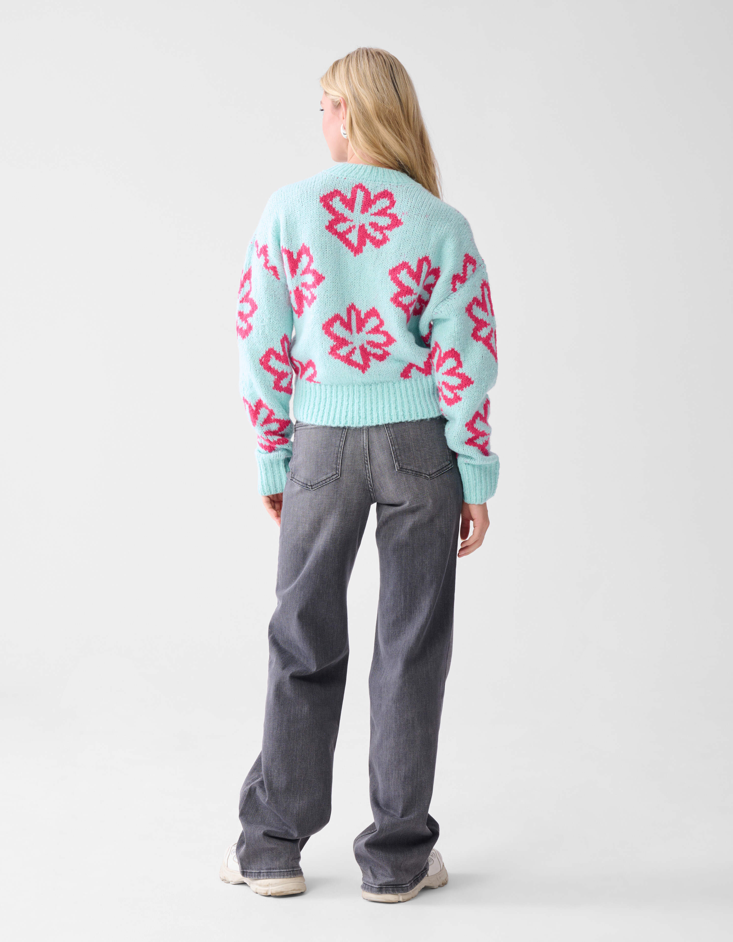 Sun Flower Pullover Hellblau SHOEBY WOMEN
