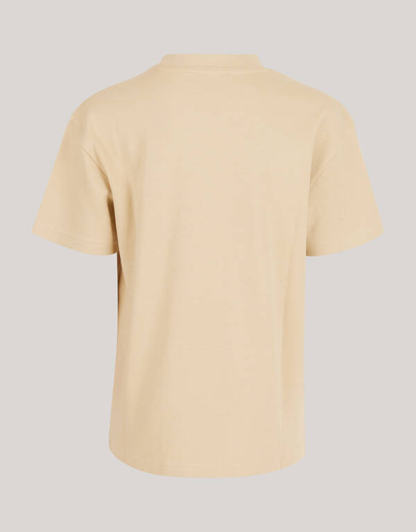 Schweres Basic-T-Shirt Beige SHOEBY BOYS