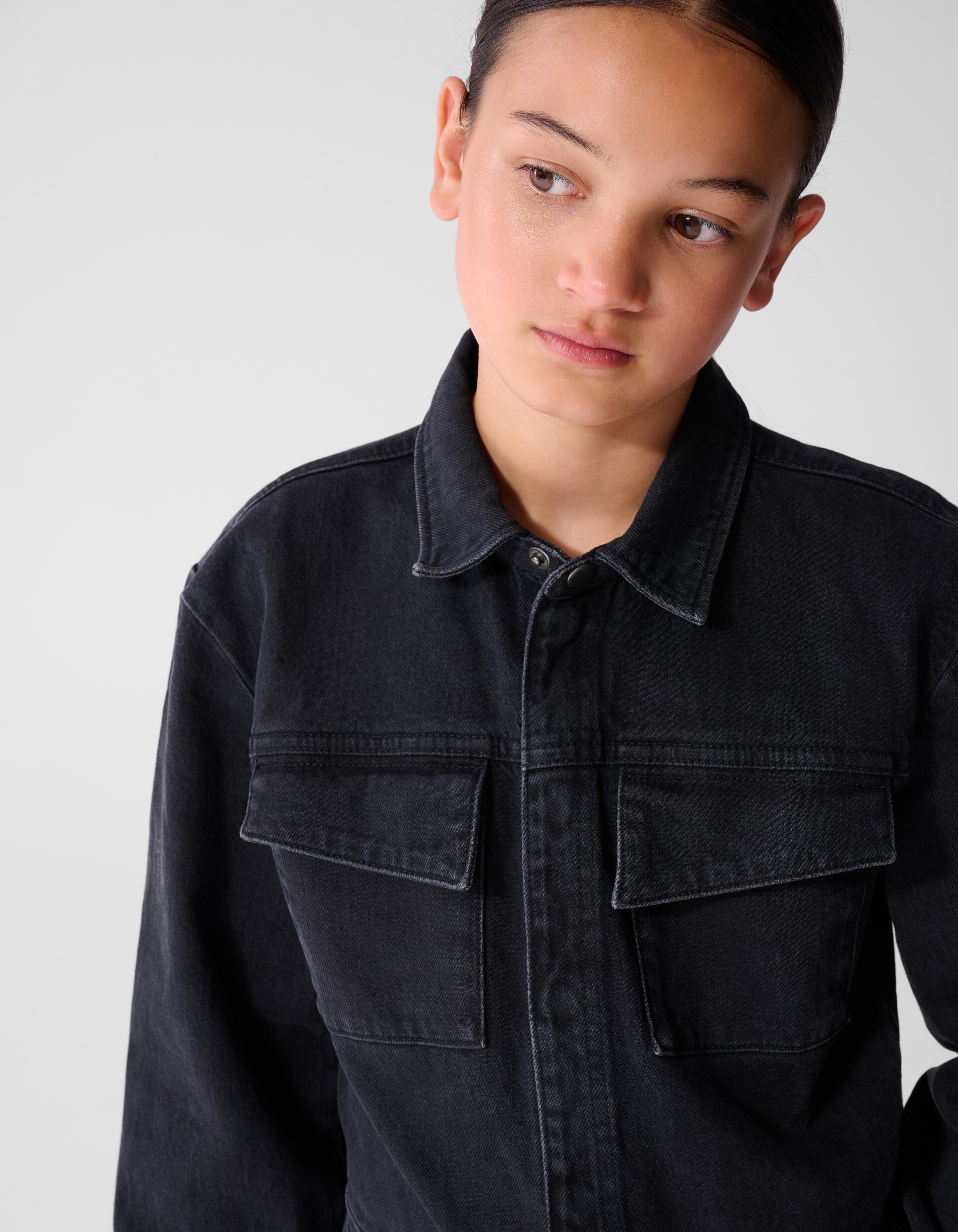 Denim-Jumpsuit Schwarz SHOEBY GIRLS