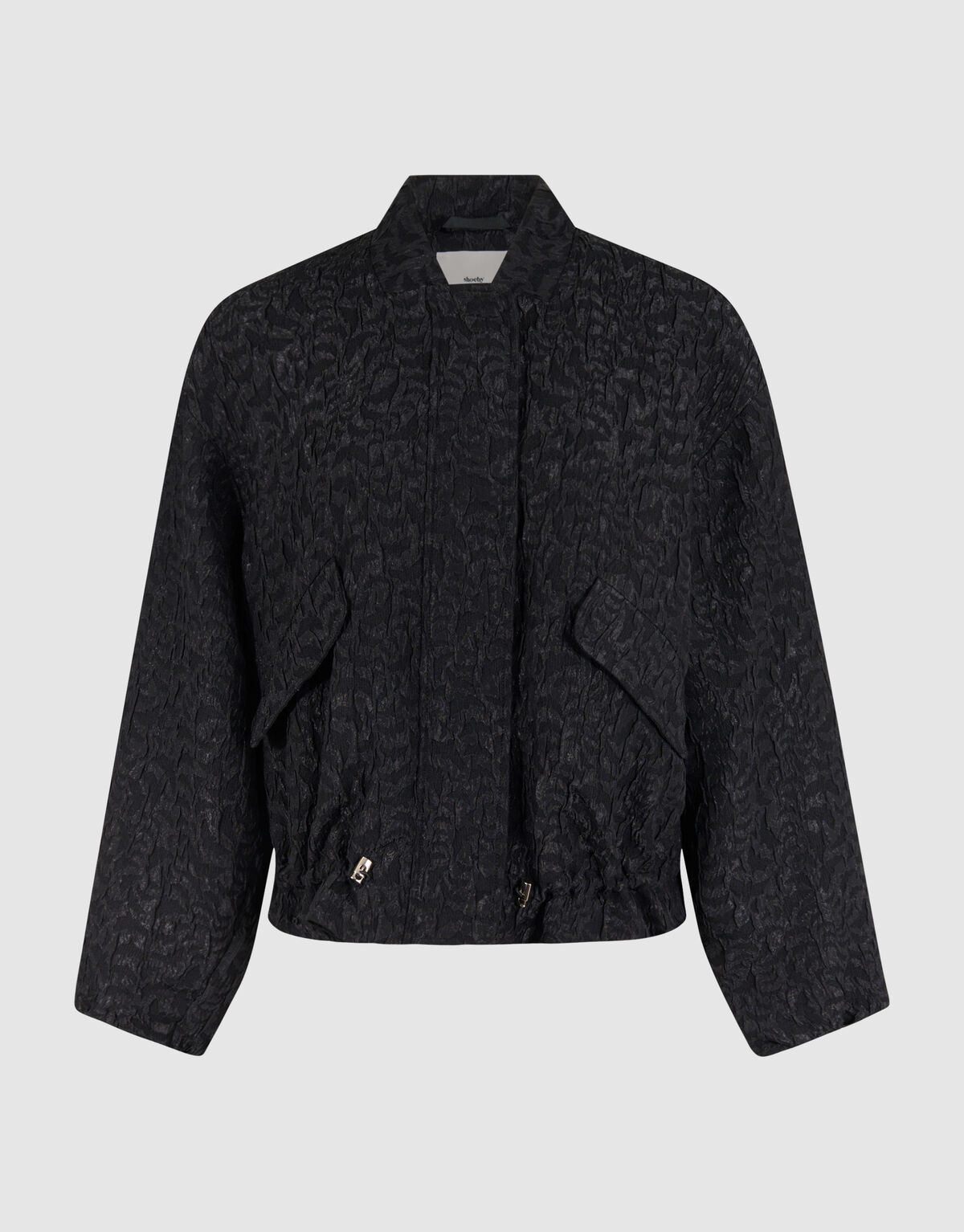 Jacquard-Bomber Schwarz SHOEBY WOMEN