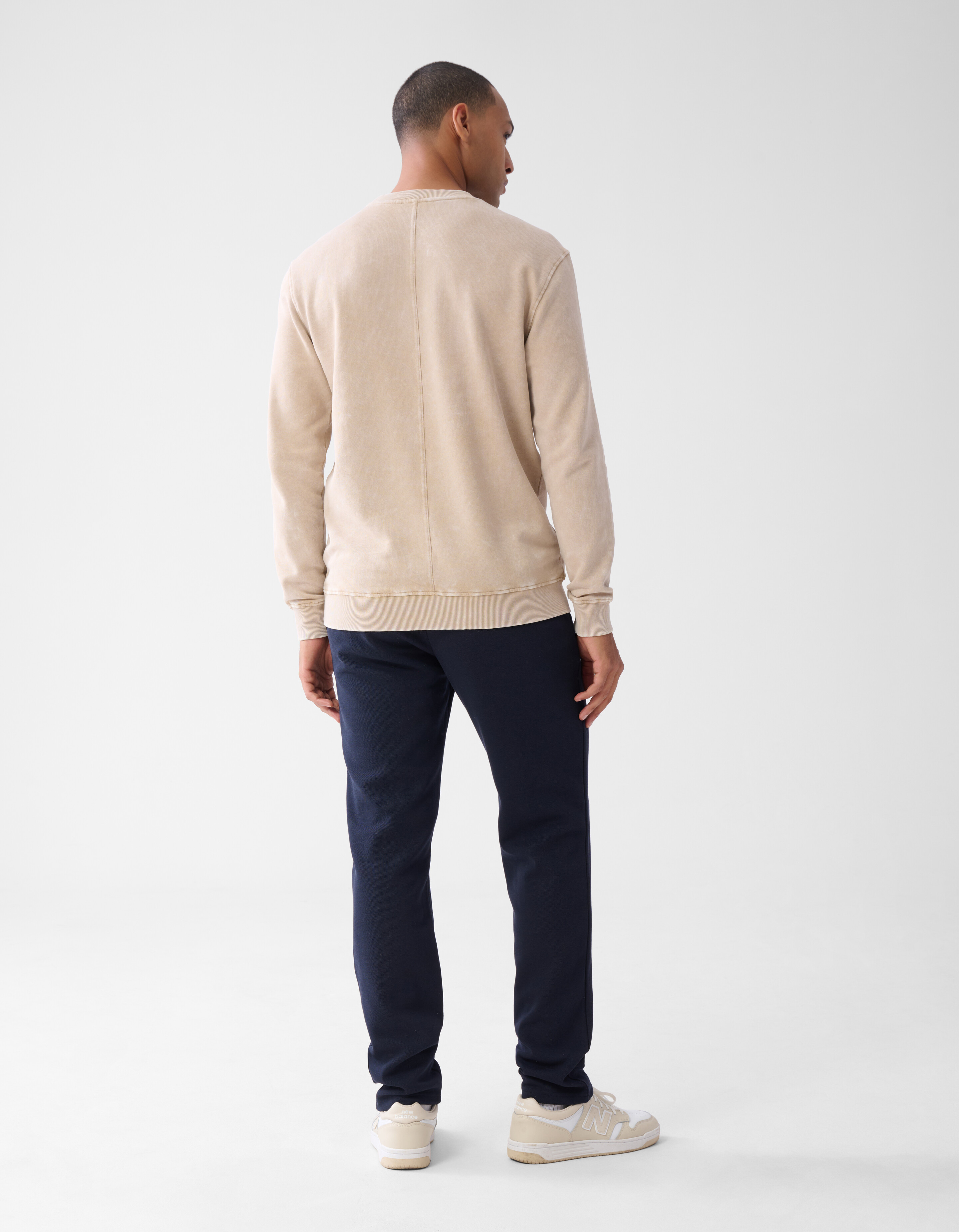 Piqué Hose Dunkelblau SHOEBY MEN