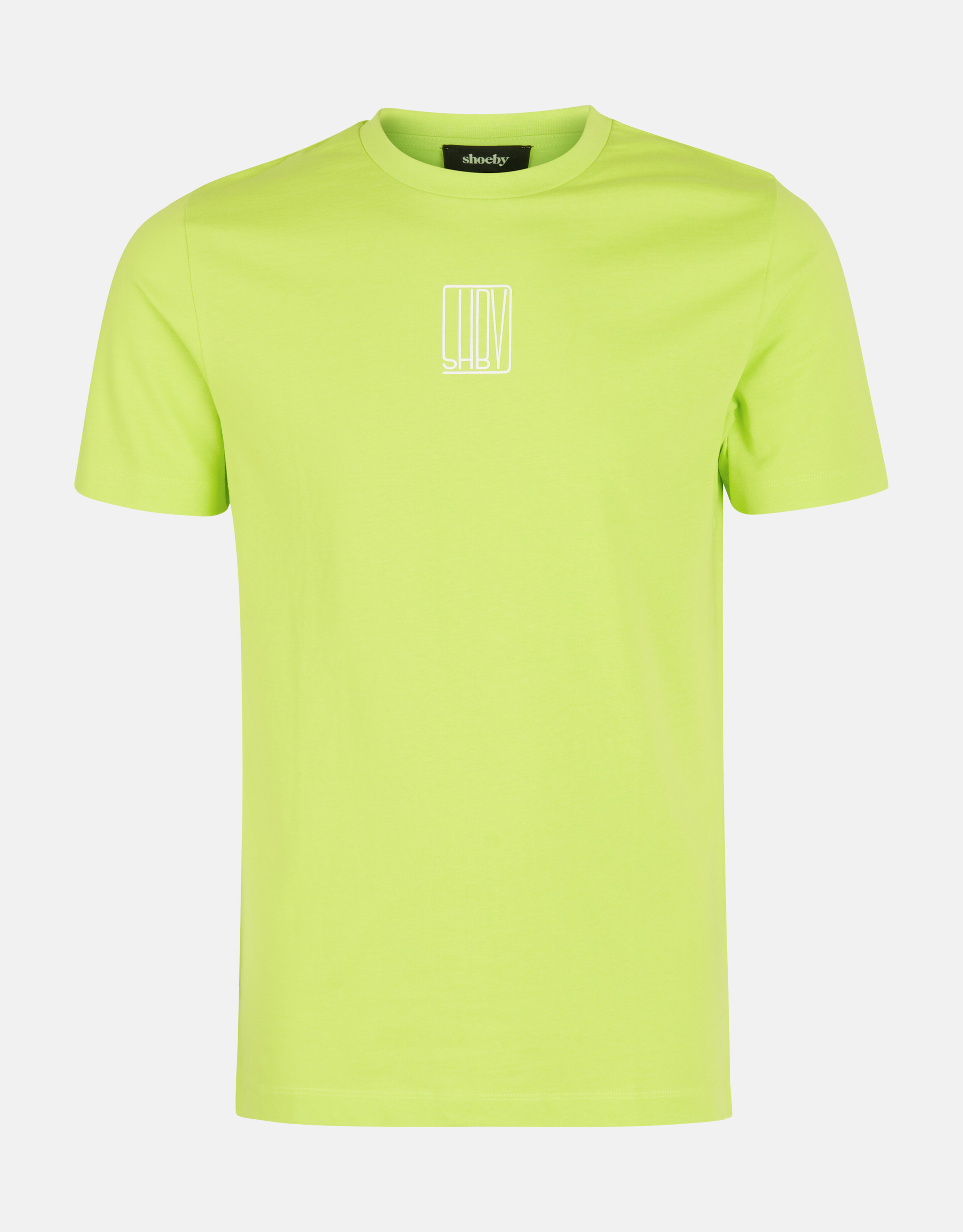 Text-T-Shirt Grün SHOEBY MEN