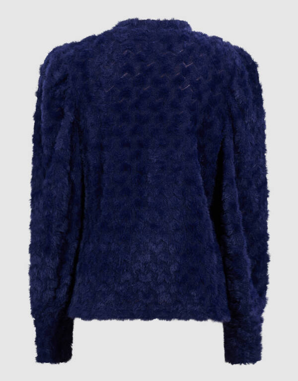 Fluffy Top Dunkelblau SHOEBY GIRLS