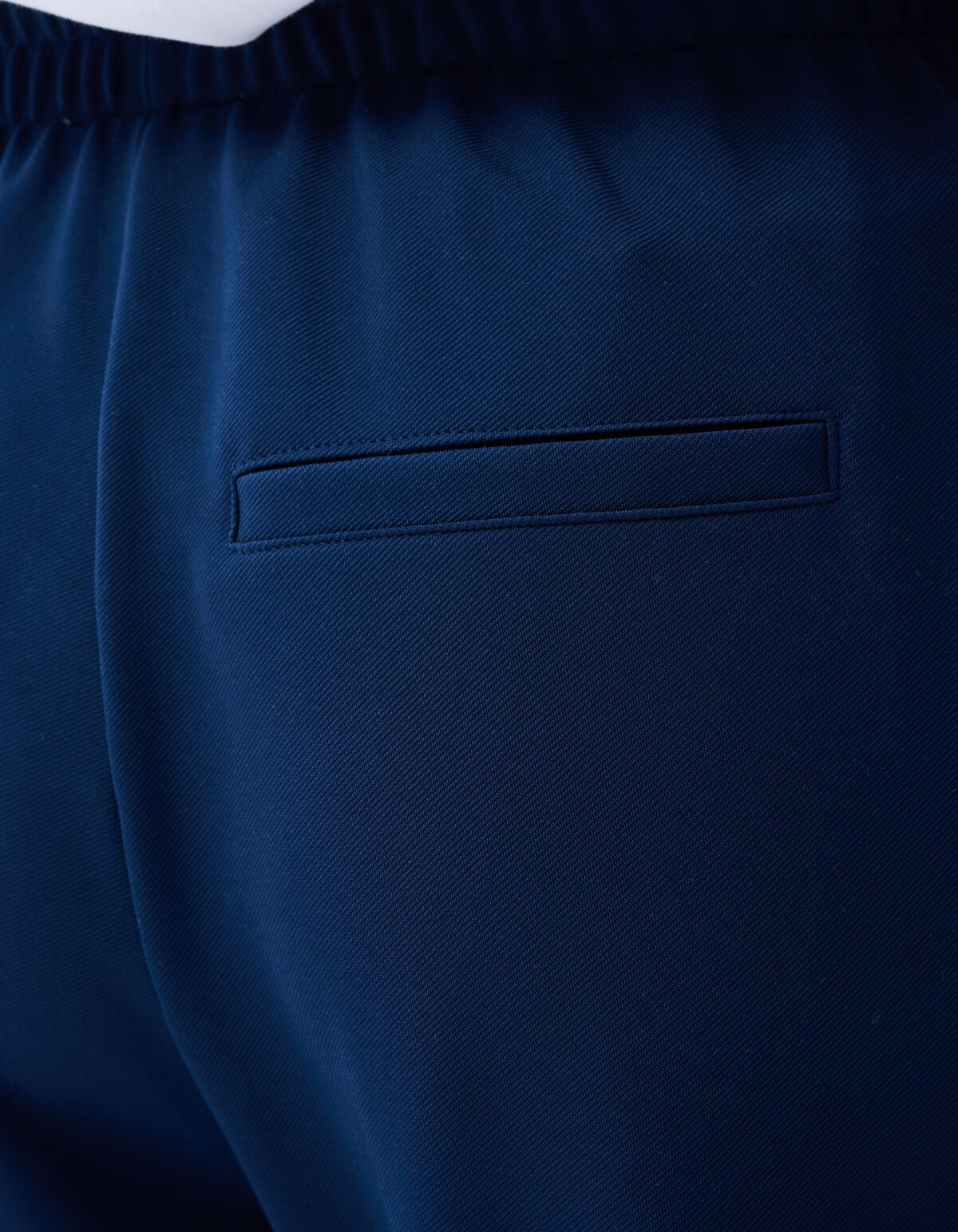 Basic Hose mit weitem Bein Blau SHOEBY WOMEN