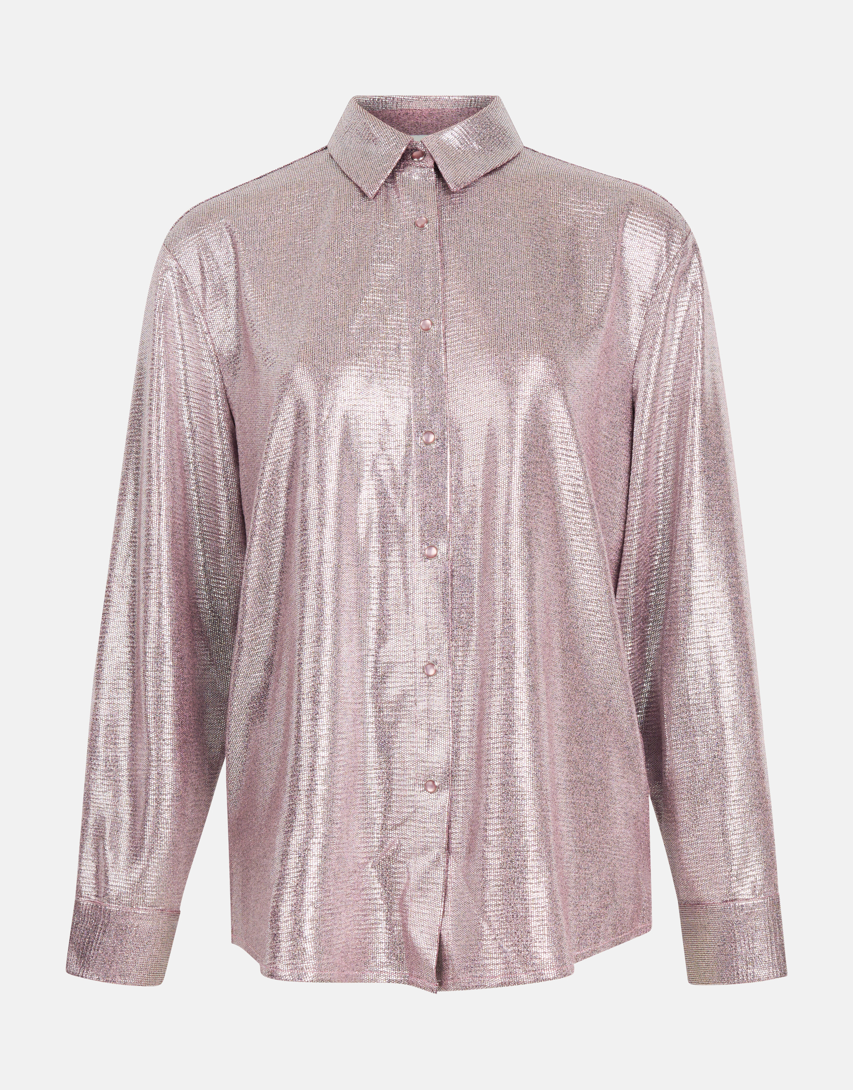 Metallic-Bluse Rosa SHOEBY WOMEN