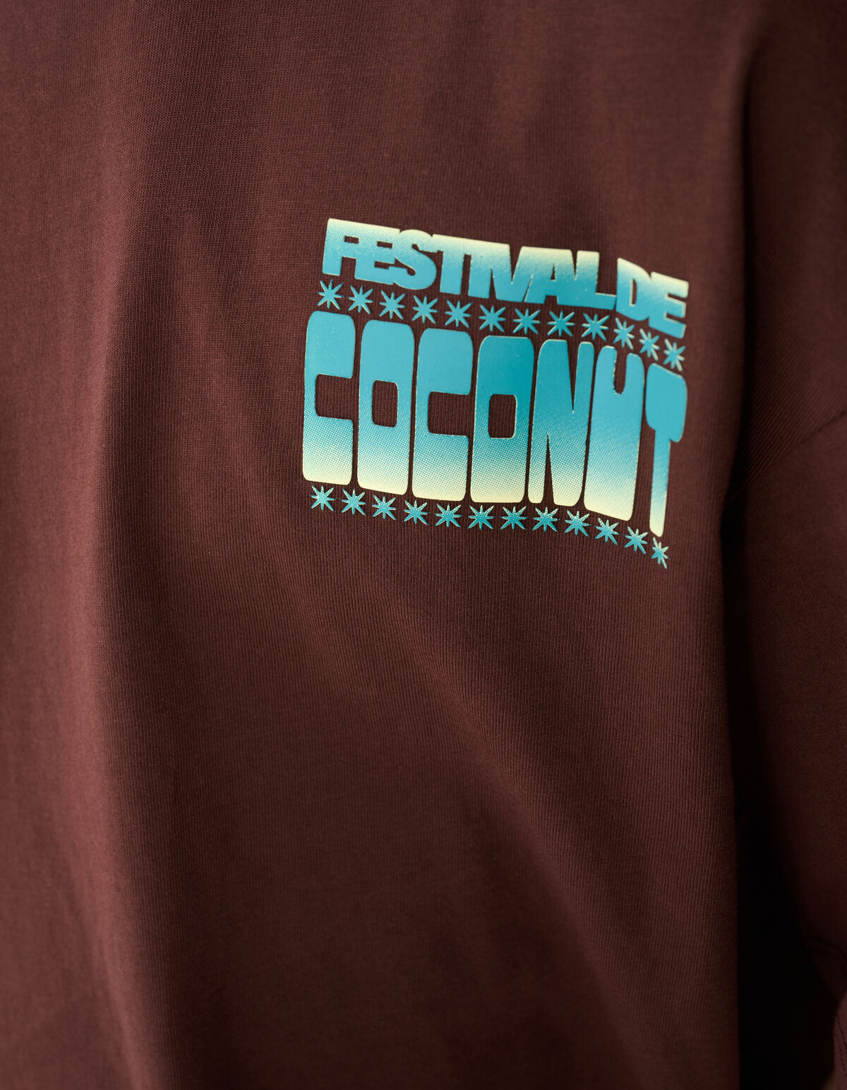 Kokosnuss Kunst T-Shirt Braun SHOEBY BOYS