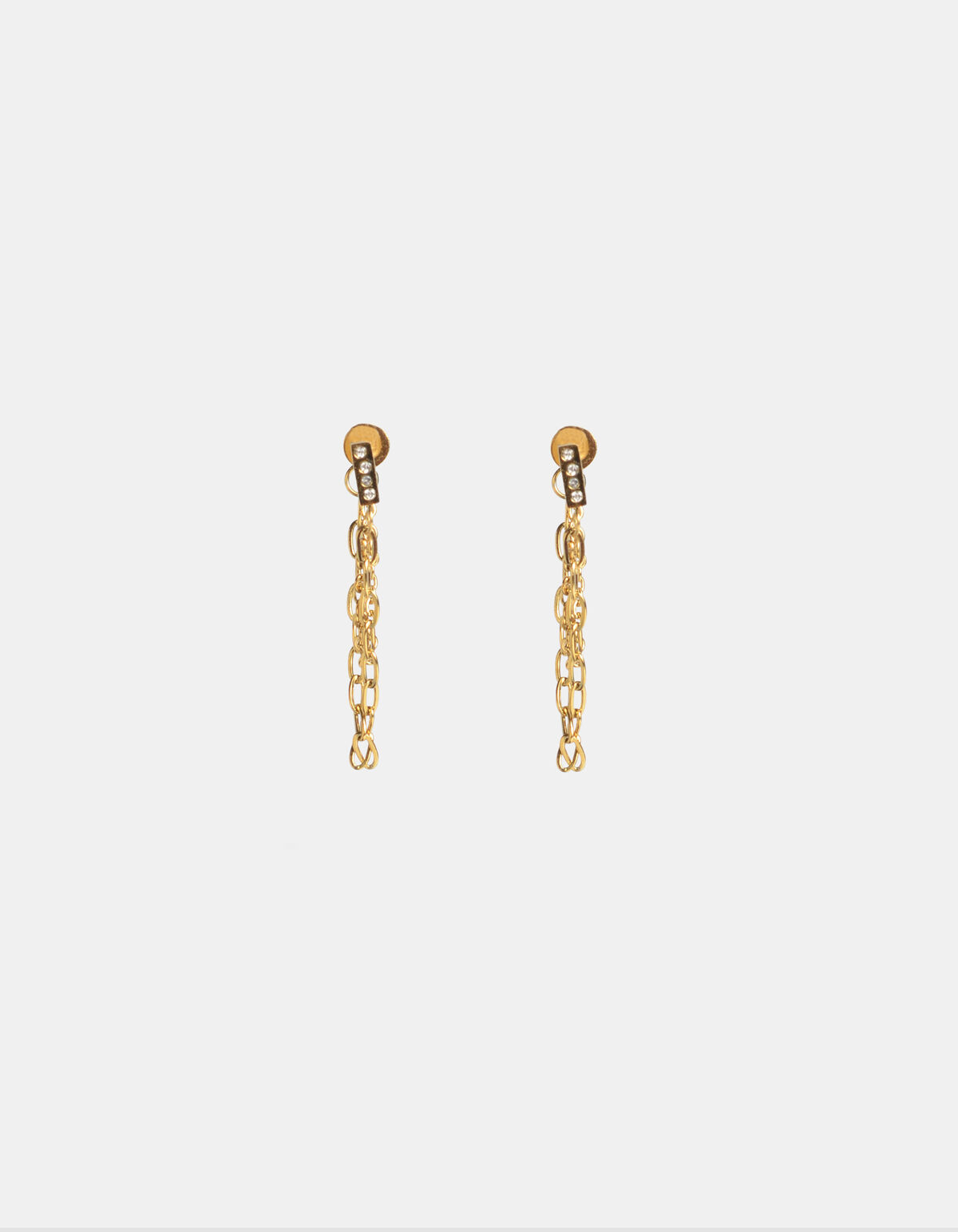 Bar Chain Ohrringe Edelstahl ACCESSOIRES SHOEBY