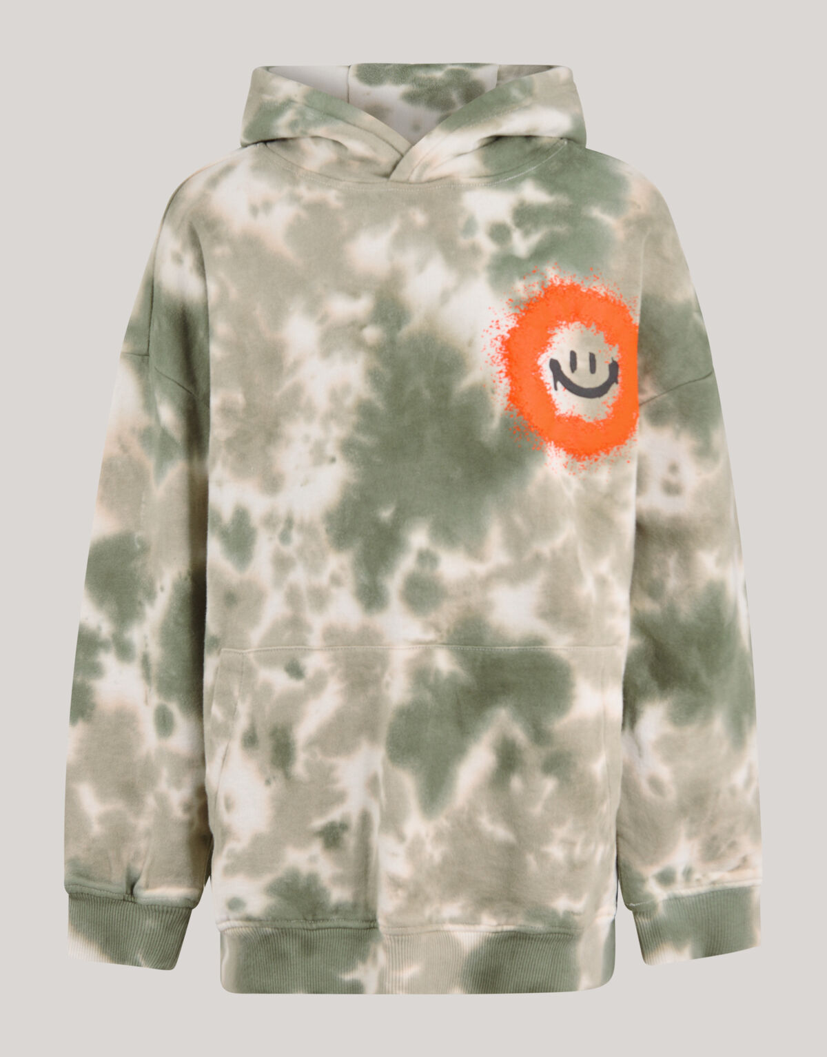 Tie Dye Hoodie Gr&uuml;n SHOEBY BOYS