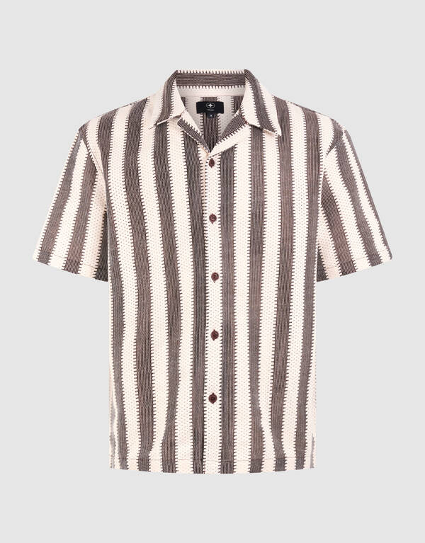 Locker sitzendes H&auml;kel-Overshirt SHOEBY MEN