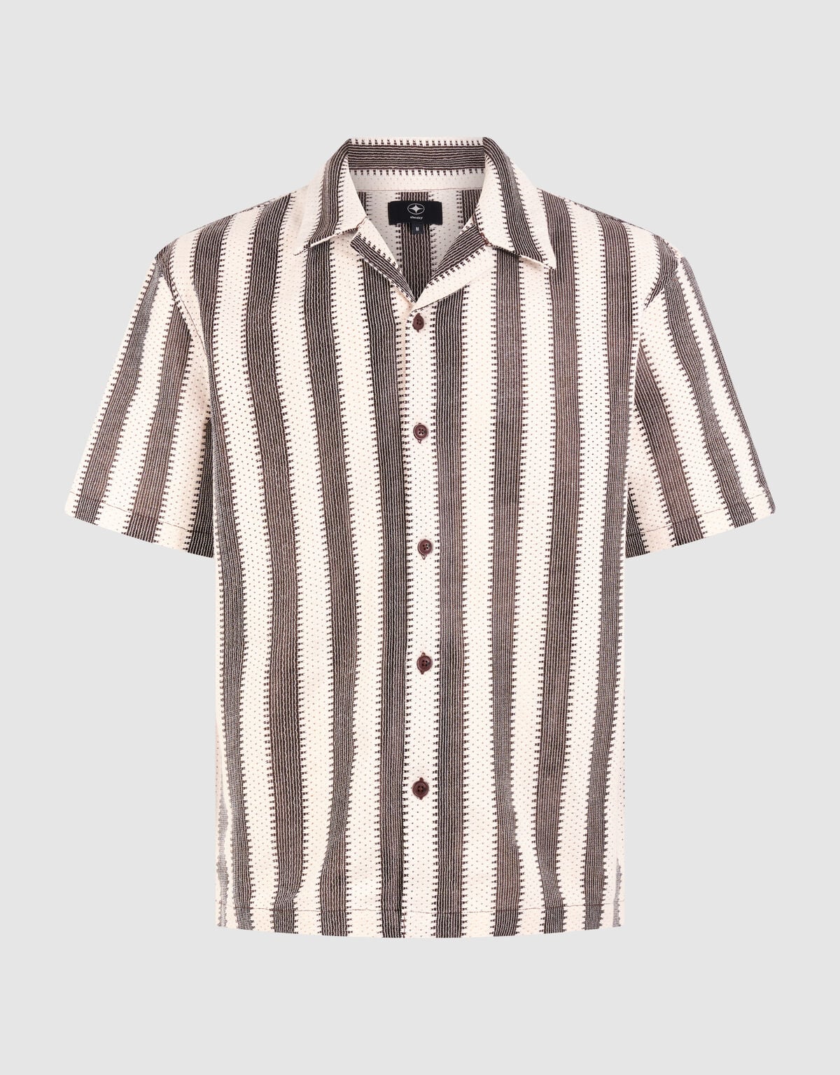 Locker sitzendes H&auml;kel-Overshirt SHOEBY MEN