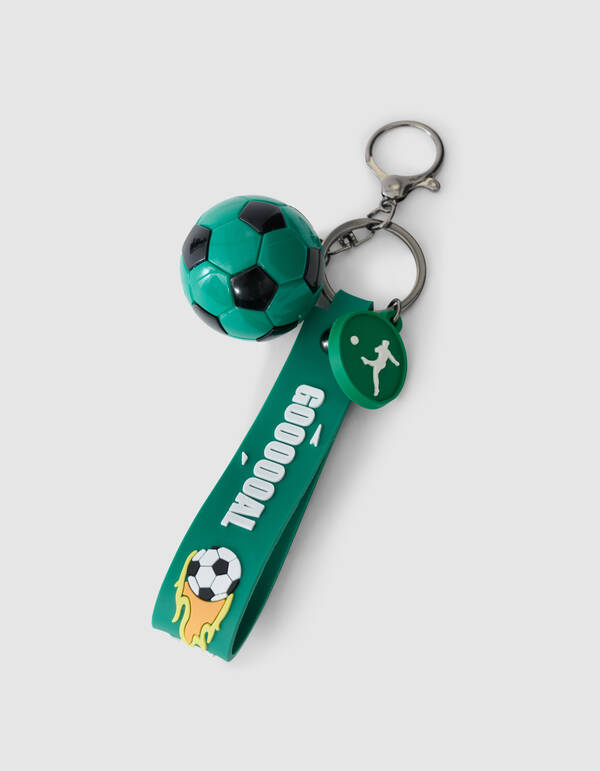 Goal Schl&uuml;sselanh&auml;nger Dunkelgr&uuml;n SHOEBY ACCESSOIRES