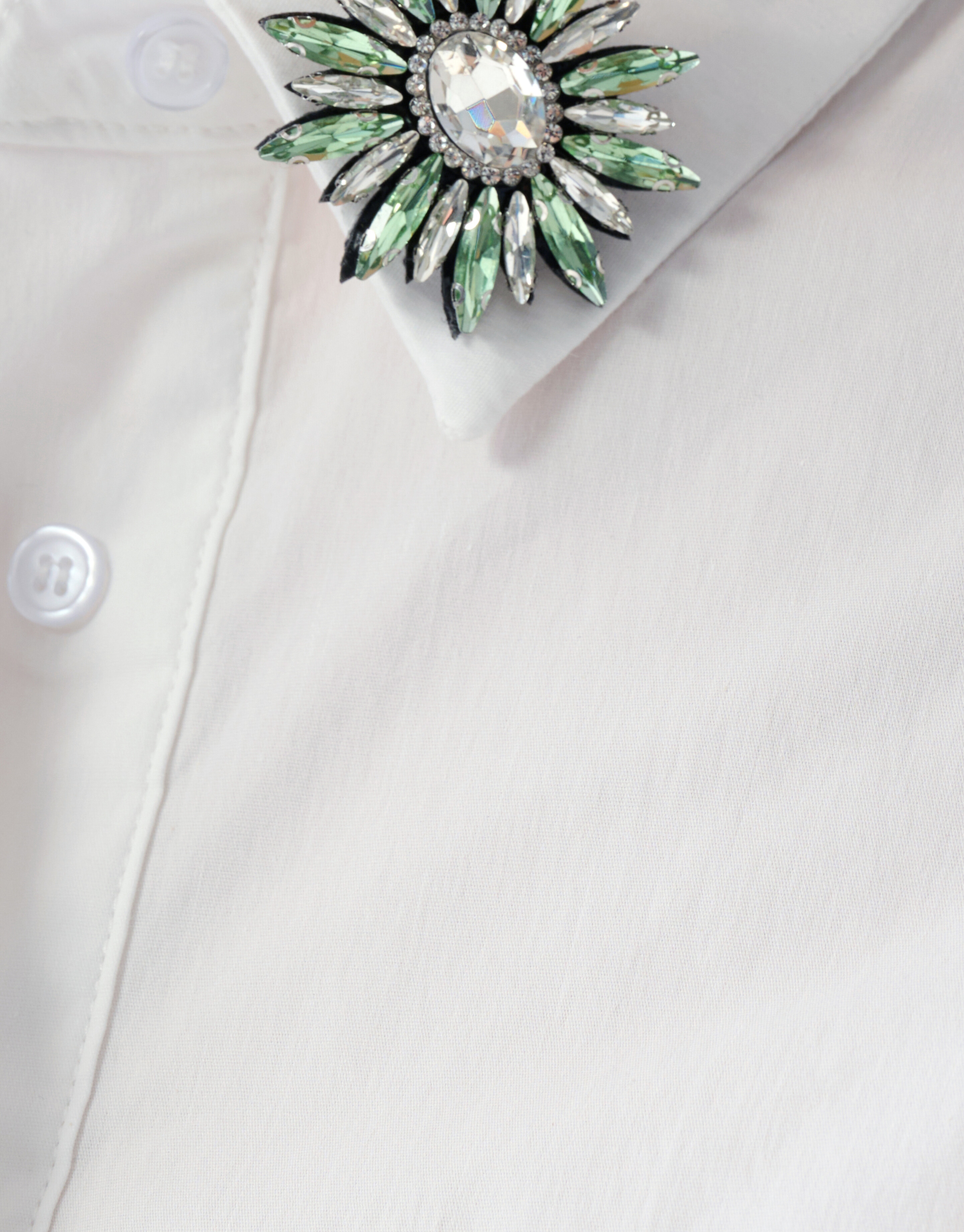 Weite Bluse Weiß By Mieke SHOEBY WOMEN